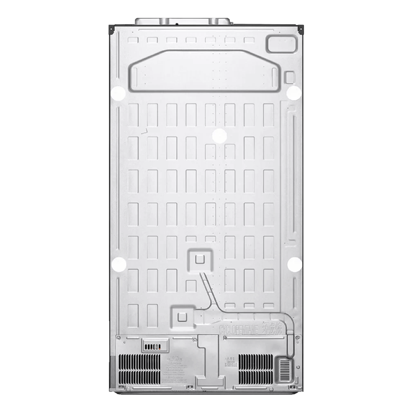 LG 694 Litres Frost Free Side by Side Refrigerator with Door Cooling Plus Technology (GC-B257SLUV.APZQEB, Platinum Silver III)_8