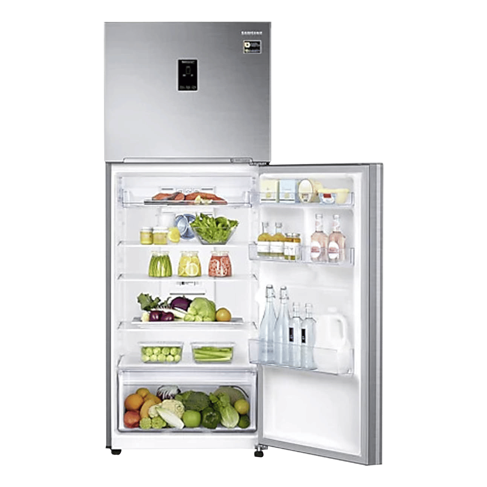 SAMSUNG 415 Litres 2 Star Frost Free Double Door Convertible Refrigerator with All-Around Cooling Technology (RT42B5538S8/TL, Elegant Inox) SAMSUNG 415 Litres 2 Star Frost Free Double Door Convertible Refrigerator with All-Around Cooling Technology (RT42B5538S8/TL, Elegant Inox)_8