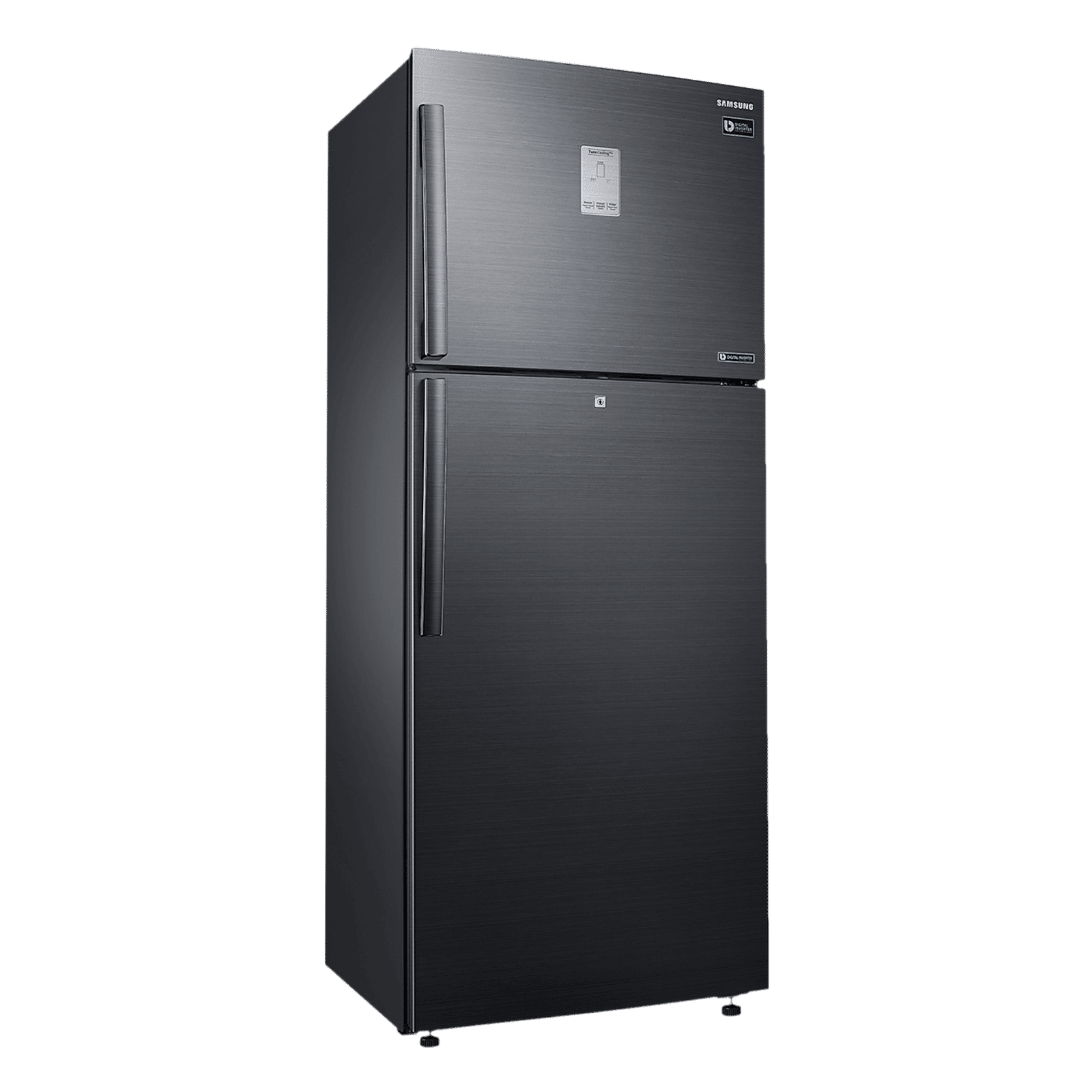 SAMSUNG 478 Litres 2 Star Frost Free Double Door Convertible Refrigerator with Coolpack 12 Hours (RT49B6338BS/TL, Black Inox)_8