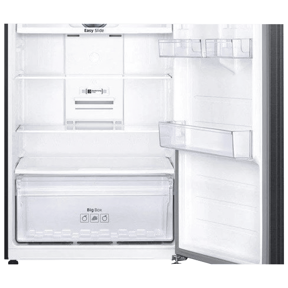 SAMSUNG 478 Litres 2 Star Frost Free Double Door Convertible Refrigerator with Coolpack 12 Hours (RT49B6338BS/TL, Black Inox)_9