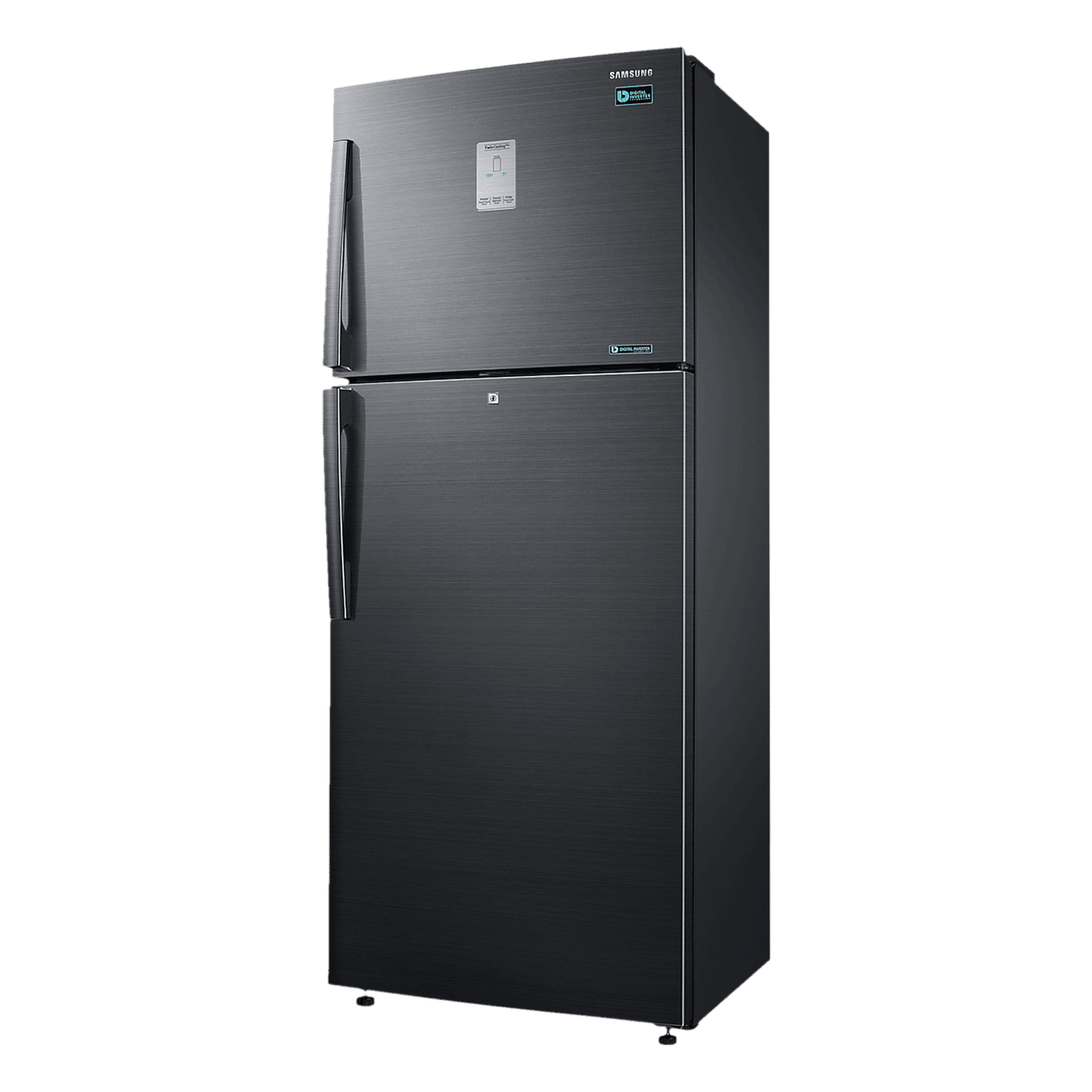 SAMSUNG 478 Litres 2 Star Frost Free Double Door Convertible Refrigerator with Coolpack 12 Hours (RT49B6338BS/TL, Black Inox)_4