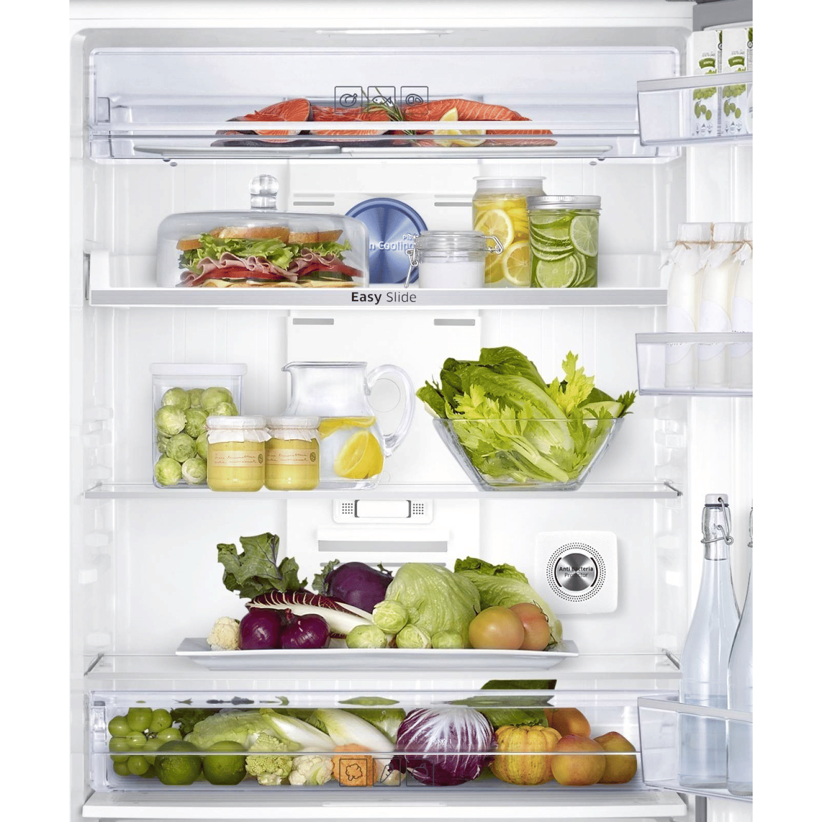 SAMSUNG 551 Litres 2 Star Frost Free Double Door Convertible Refrigerator with Multi Air Flow System (RT56B6378SL/TL, Real Stainless)_8