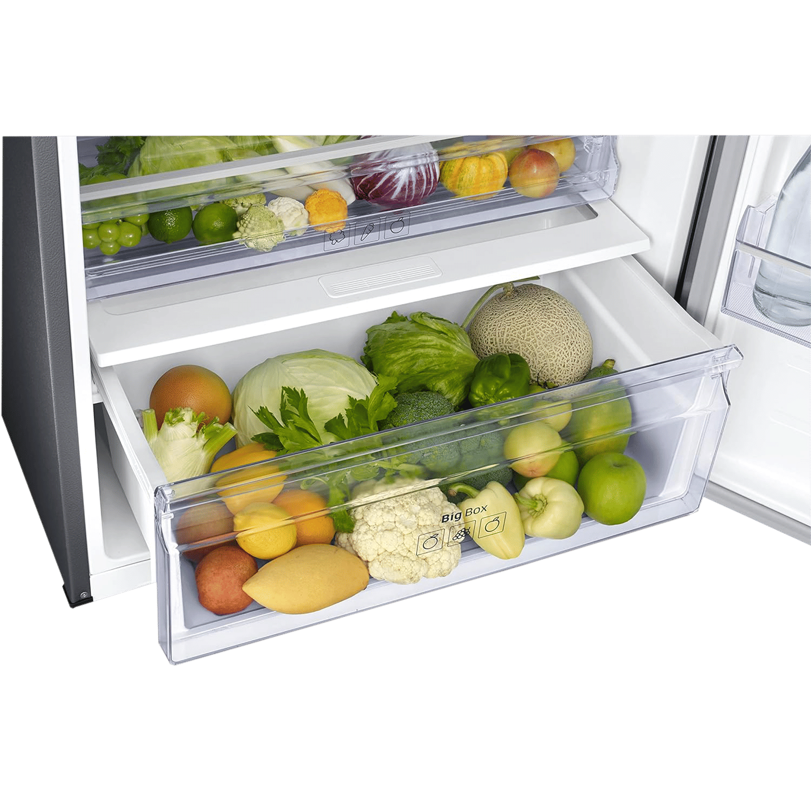 SAMSUNG 551 Litres 2 Star Frost Free Double Door Convertible Refrigerator with Multi Air Flow System (RT56B6378SL/TL, Real Stainless)_9