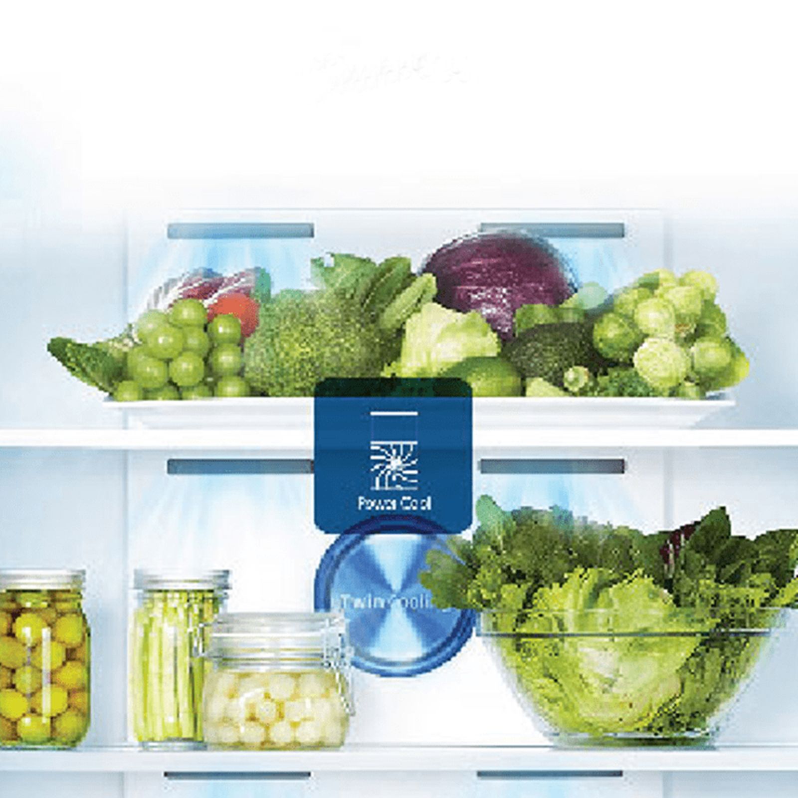 SAMSUNG 551 Litres 2 Star Frost Free Double Door Convertible Refrigerator with Multi Air Flow System (RT56B6378SL/TL, Real Stainless)_11