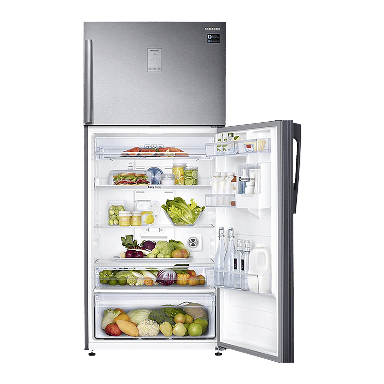SAMSUNG 551 Litres 2 Star Frost Free Double Door Convertible Refrigerator with Multi Air Flow System (RT56B6378SL/TL, Real Stainless)_14