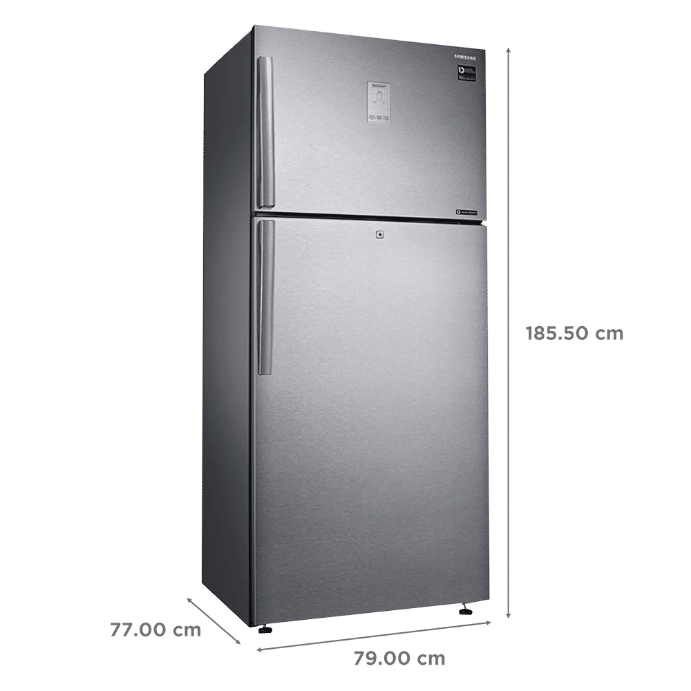 SAMSUNG 551 Litres 2 Star Frost Free Double Door Convertible Refrigerator with Multi Air Flow System (RT56B6378SL/TL, Real Stainless)_3