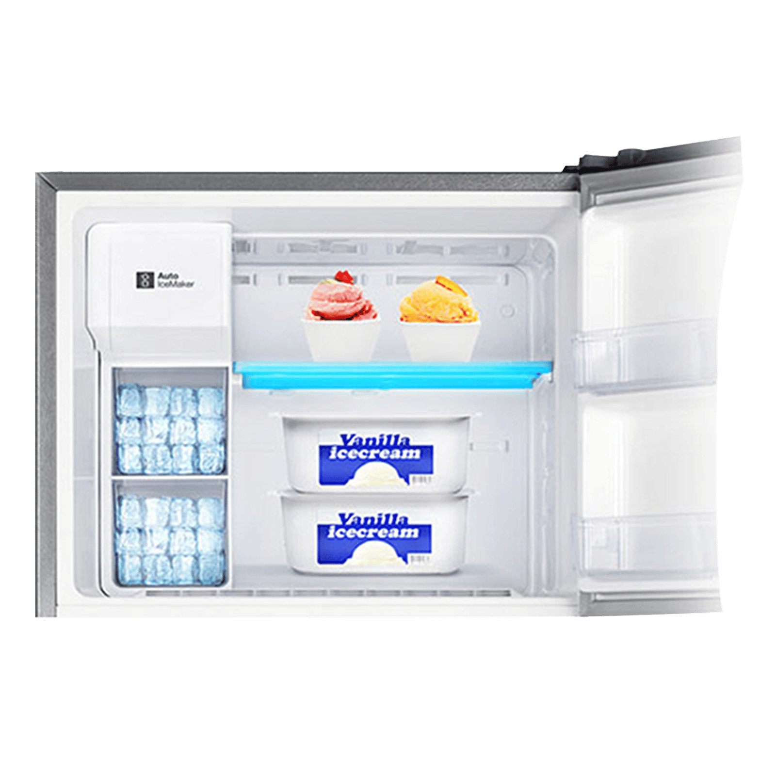 SAMSUNG 551 Litres 2 Star Frost Free Double Door Convertible Refrigerator with Multi Air Flow System (RT56B6378SL/TL, Real Stainless)_6