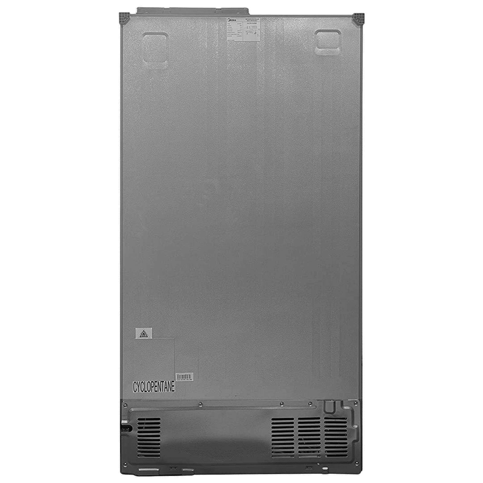Midea 591 Litres Frost Free Side by Side Refrigerator with Water Dispenser (MRF5920WDSSF, Silver)_9