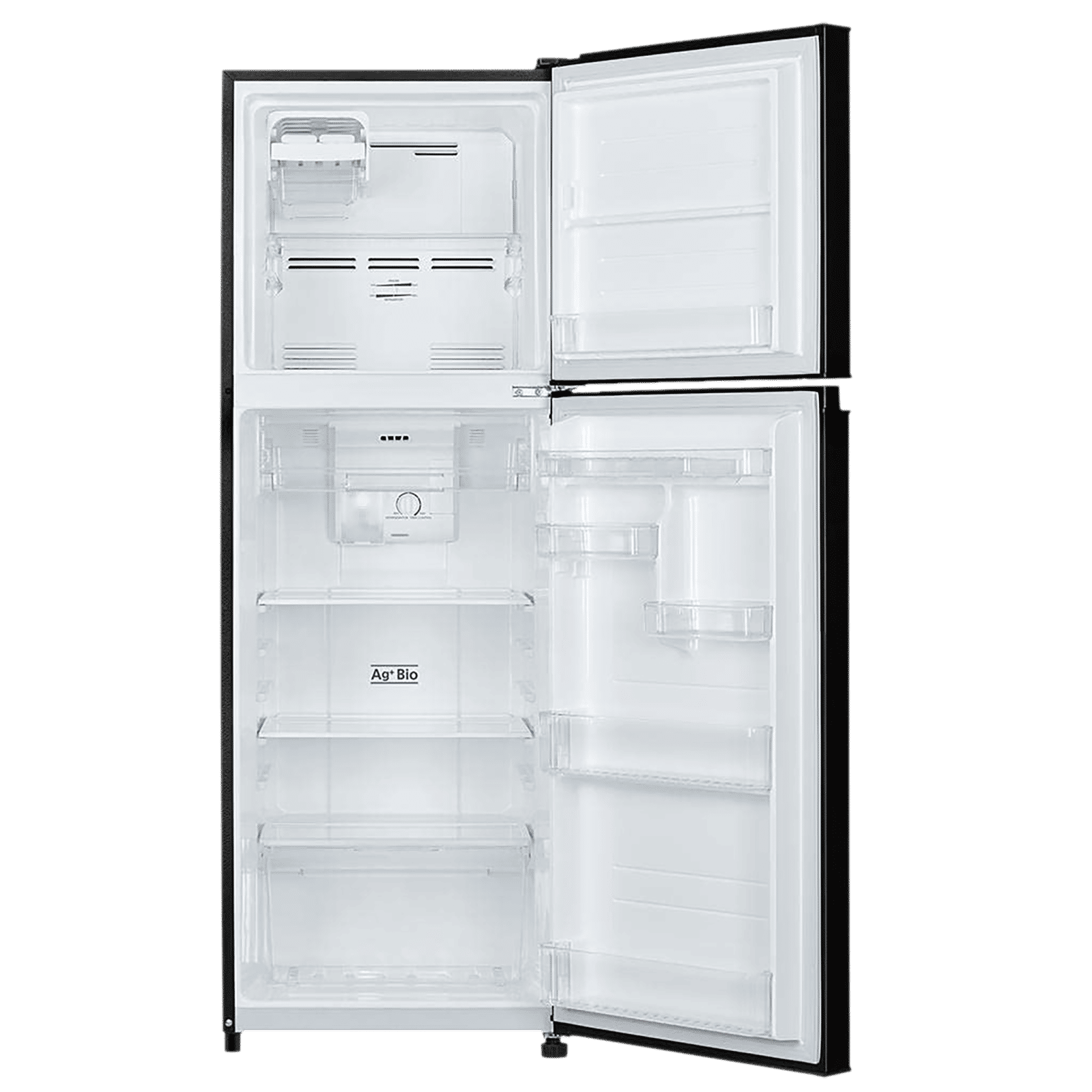TOSHIBA 252 Litres 2 Star Frost Free Double Door Refrigerator with AG+ Bio Deodorizer (GR-RT302WE-PMI, Black Uniglass) TOSHIBA 252 Litres 2 Star Frost Free Double Door Refrigerator with AG+ Bio Deodorizer (GR-RT302WE-PMI, Black Uniglass)_6