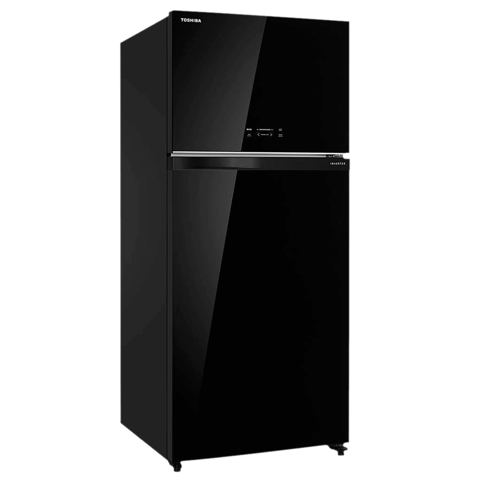 TOSHIBA 661 Litres 2 Star Frost Free Double Door Refrigerator with Automatic Ice Maker (GR-AG66INA, Black Glass) TOSHIBA 661 Litres 2 Star Frost Free Double Door Refrigerator with Automatic Ice Maker (GR-AG66INA, Black Glass)_4