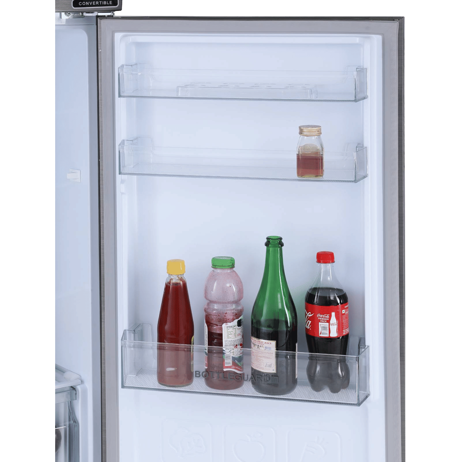 Haier 258 Litres 2 Star Frost Free Double Door Convertible Refrigerator with Turbo Icing Technology (HEF-25TDS, Dazzle Steel) Haier 258 Litres 2 Star Frost Free Double Door Convertible Refrigerator with Turbo Icing Technology (HEF-25TDS, Dazzle Steel)_10