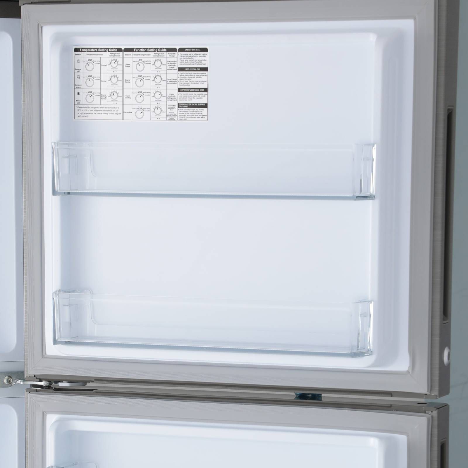 Haier 258 Litres 2 Star Frost Free Double Door Convertible Refrigerator with Turbo Icing Technology (HEF-25TDS, Dazzle Steel) Haier 258 Litres 2 Star Frost Free Double Door Convertible Refrigerator with Turbo Icing Technology (HEF-25TDS, Dazzle Steel)_17
