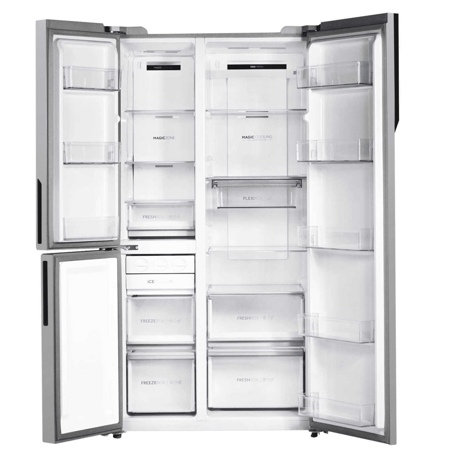 Haier 628 Litres Frost Free Side by Side Door Smart Wifi Enabled Refrigerator with Convertible Magic Zone (HRT-628PMGU1, Mirror Glass) Haier 628 Litres Frost Free Side by Side Door Smart Wifi Enabled Refrigerator with Convertible Magic Zone (HRT-628PMGU1, Mirror Glass)_6