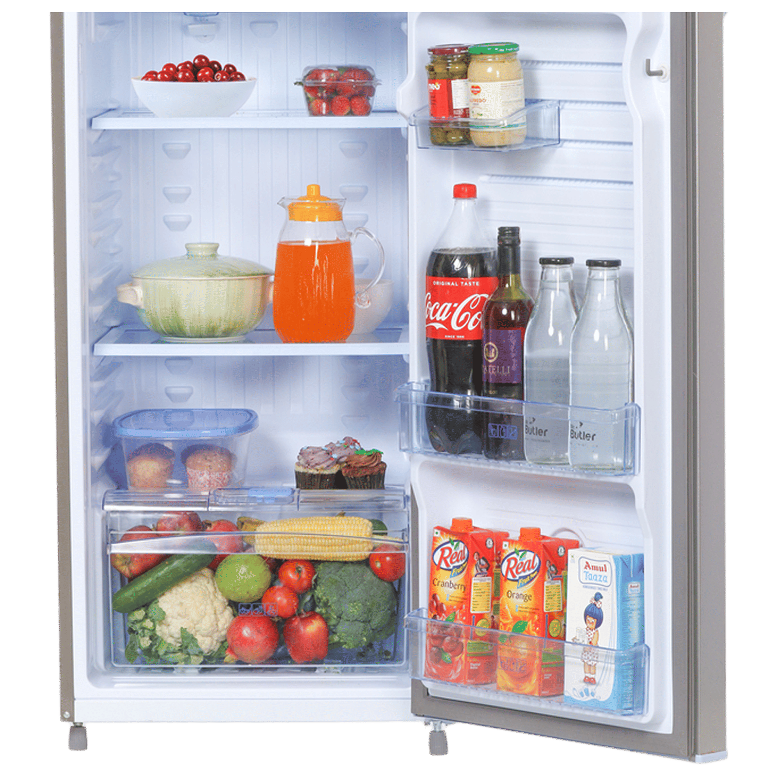 Candy 225 Liters 2 Star Direct Cool Single Door Refrigerator with Turbo Icing Technology (CSD2252MS, Moon Silver)_7