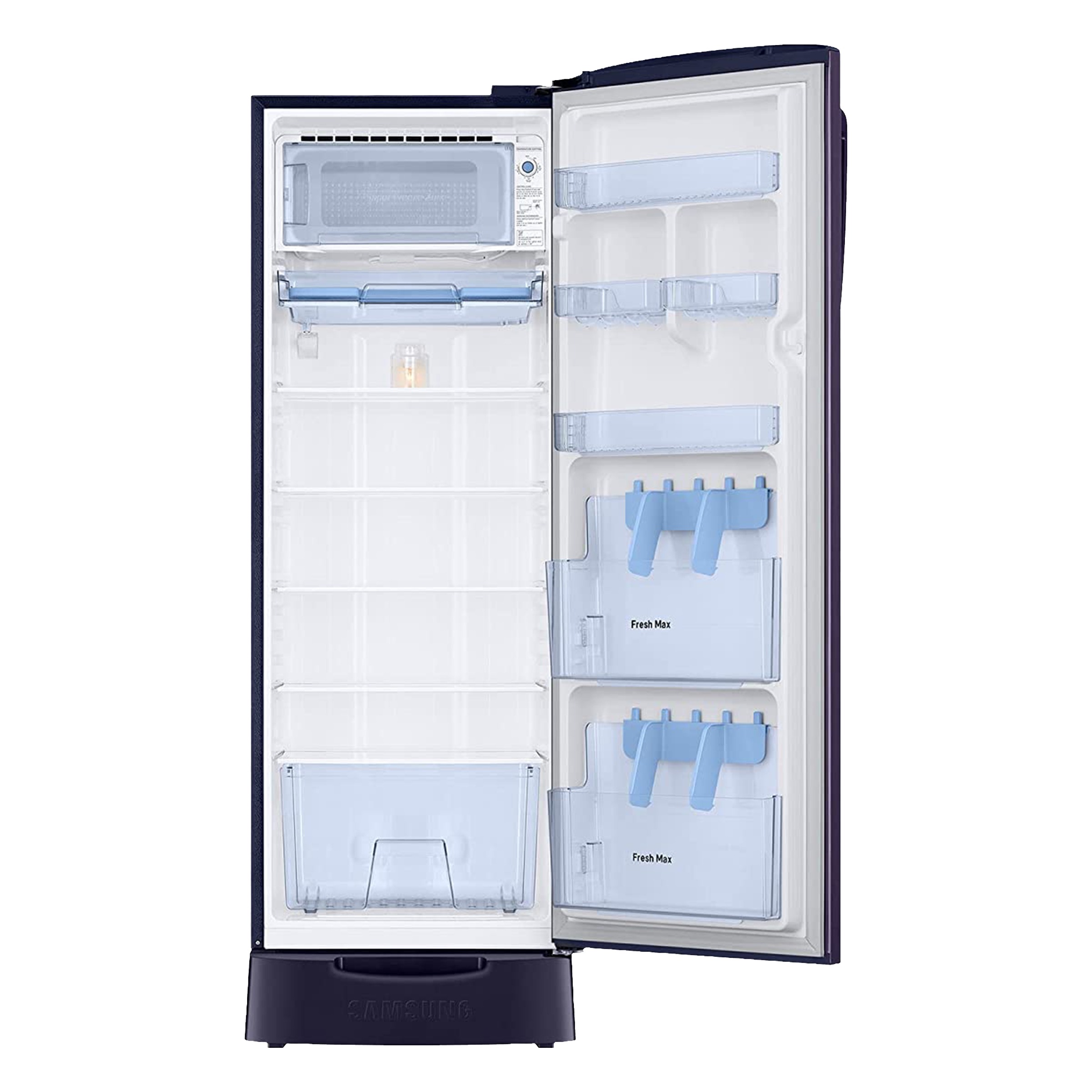 SAMSUNG 255 Liters 3 Star Direct Cool Single Door Refrigerator with Runs on Solar Energy (RR26T389YUT/HL, Pebble Blue) SAMSUNG 255 Liters 3 Star Direct Cool Single Door Refrigerator with Runs on Solar Energy (RR26T389YUT/HL, Pebble Blue)_5