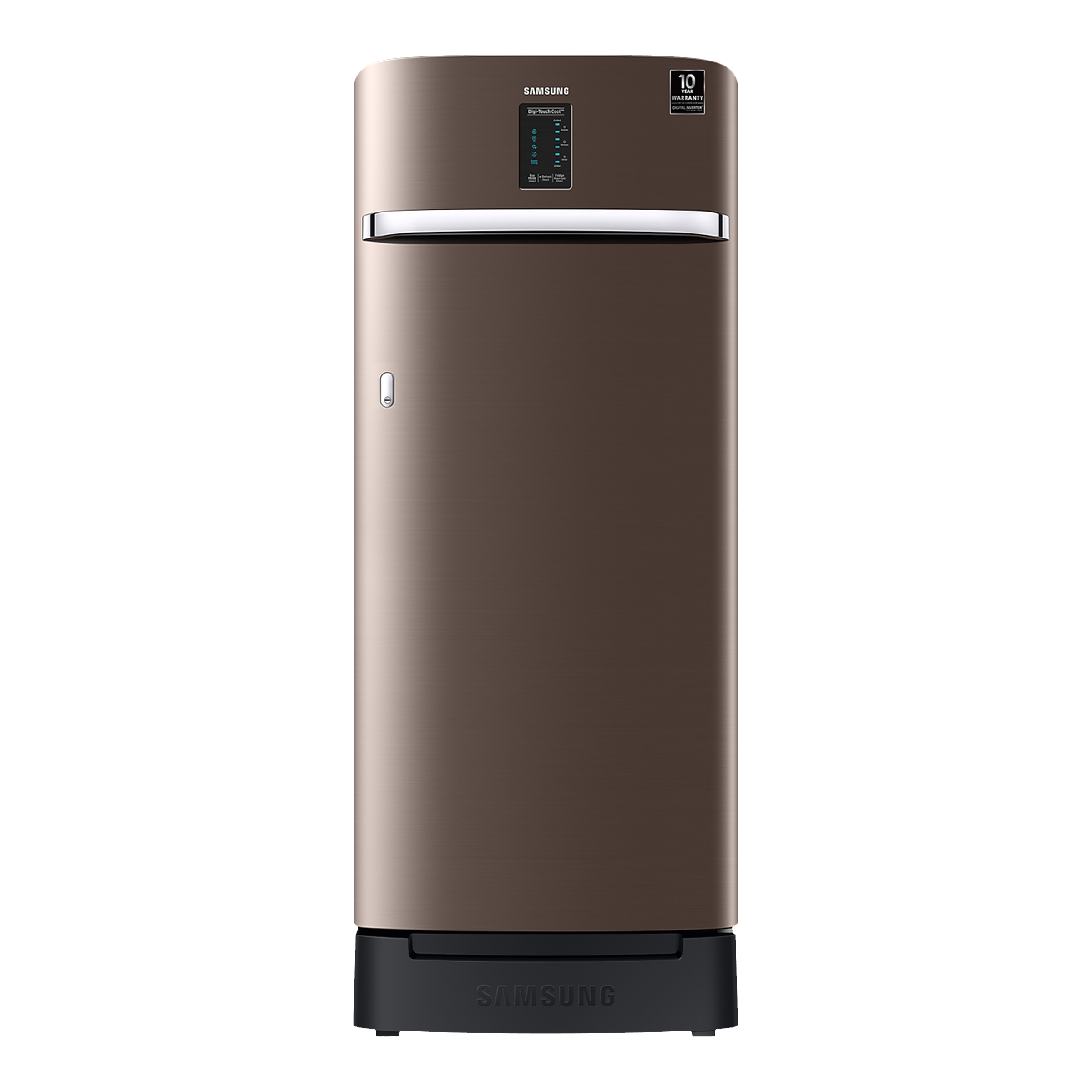 SAMSUNG 225 Liters 5 Star Direct Cool Single Door Refrigerator with Stabilizer Free Operation (RR23A2F3WDX/HL, Luxe Brown) SAMSUNG 225 Liters 5 Star Direct Cool Single Door Refrigerator with Stabilizer Free Operation (RR23A2F3WDX/HL, Luxe Brown)_1