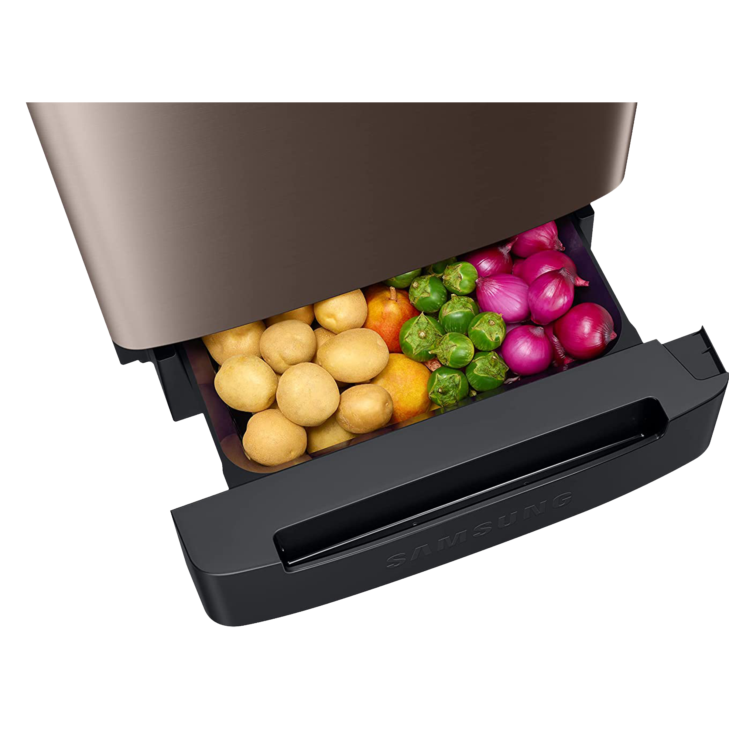 SAMSUNG 225 Liters 5 Star Direct Cool Single Door Refrigerator with Stabilizer Free Operation (RR23A2F3WDX/HL, Luxe Brown) SAMSUNG 225 Liters 5 Star Direct Cool Single Door Refrigerator with Stabilizer Free Operation (RR23A2F3WDX/HL, Luxe Brown)_10