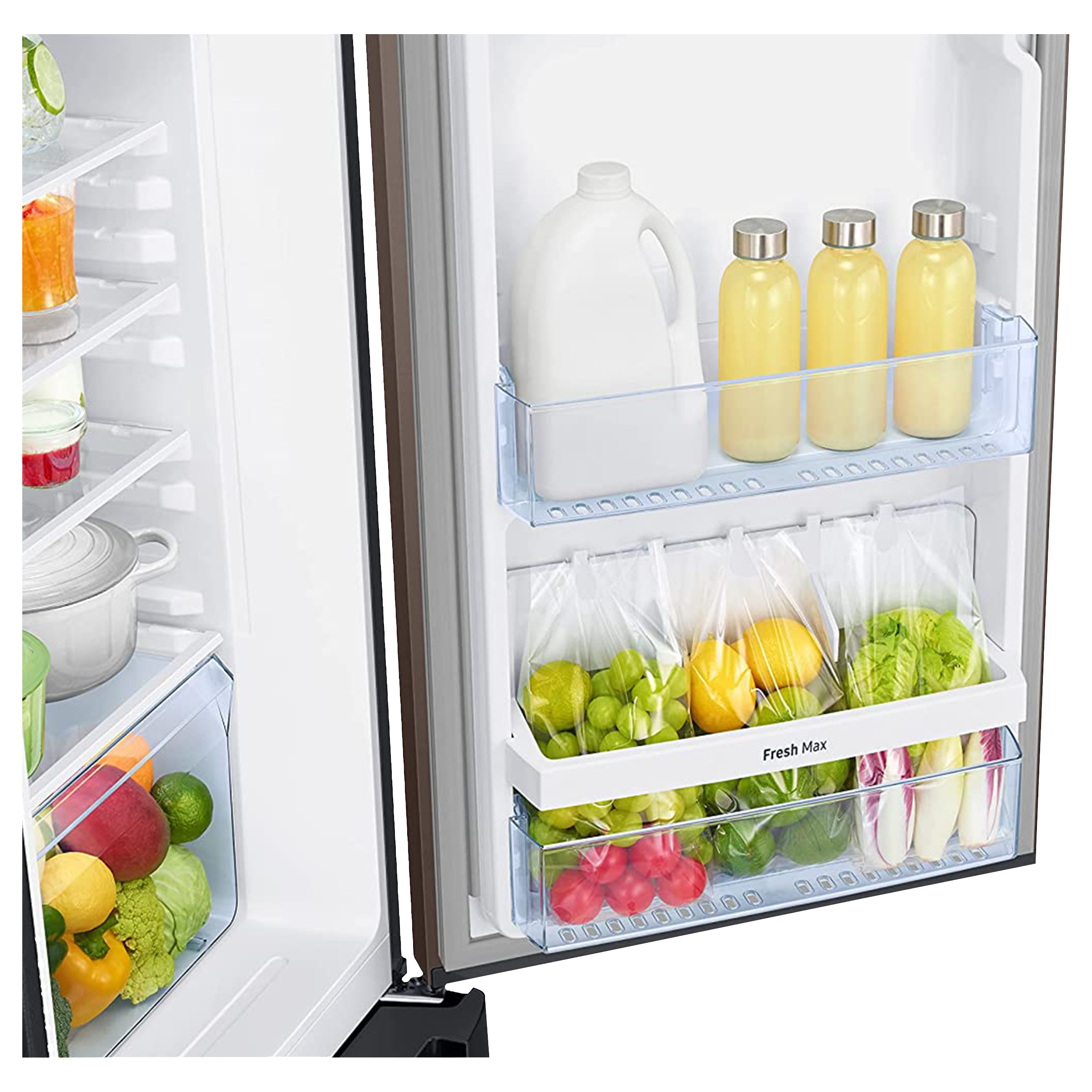 SAMSUNG 225 Liters 5 Star Direct Cool Single Door Refrigerator with Stabilizer Free Operation (RR23A2F3WDX/HL, Luxe Brown) SAMSUNG 225 Liters 5 Star Direct Cool Single Door Refrigerator with Stabilizer Free Operation (RR23A2F3WDX/HL, Luxe Brown)_12