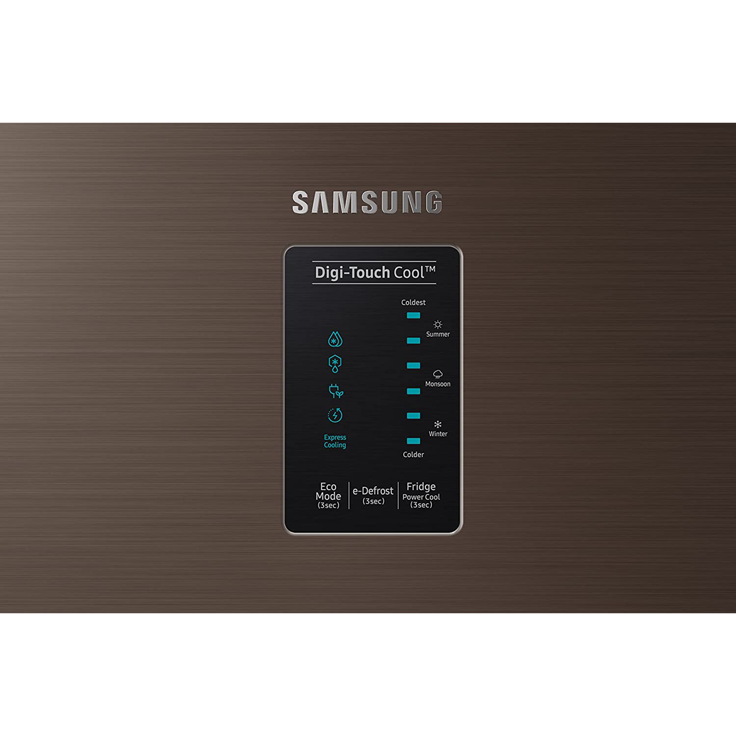 SAMSUNG 225 Liters 5 Star Direct Cool Single Door Refrigerator with Stabilizer Free Operation (RR23A2F3WDX/HL, Luxe Brown) SAMSUNG 225 Liters 5 Star Direct Cool Single Door Refrigerator with Stabilizer Free Operation (RR23A2F3WDX/HL, Luxe Brown)_16