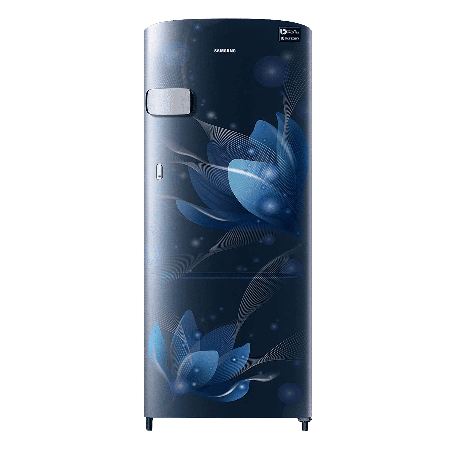 SAMSUNG 192 Liters 3 Star Direct Cool Single Door Refrigerator with Anti-Bacteria Gasket (RR20A1Y2YU8/HL, Blooming Saffron Red) SAMSUNG 192 Liters 3 Star Direct Cool Single Door Refrigerator with Anti-Bacteria Gasket (RR20A1Y2YU8/HL, Blooming Saffron Red)_1