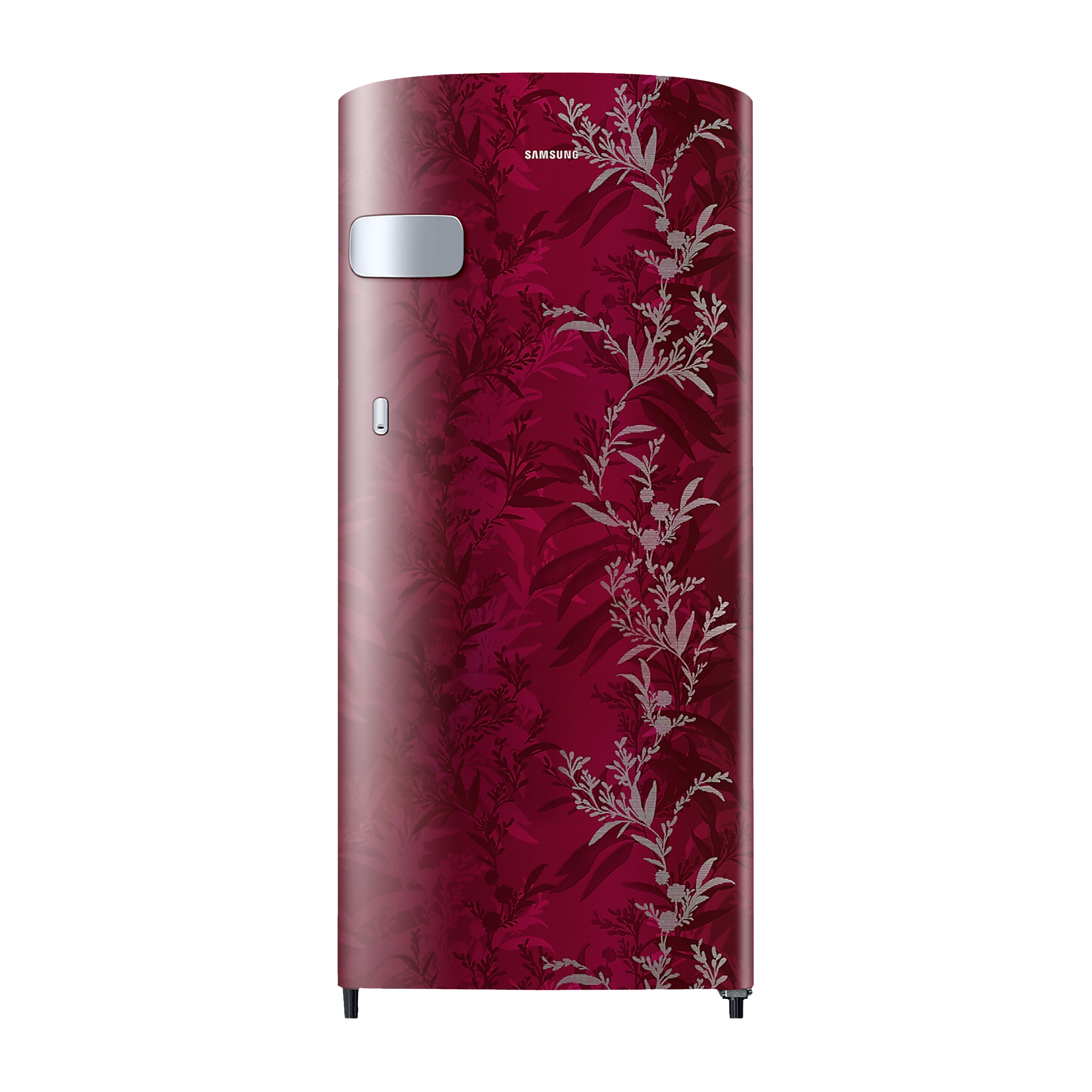 SAMSUNG 192 Liters 2 Star Direct Cool Single Door Refrigerator with Anti-Bacteria Gasket (RR19A2Y2B6R/NL, Mystic Overlay Red)_1
