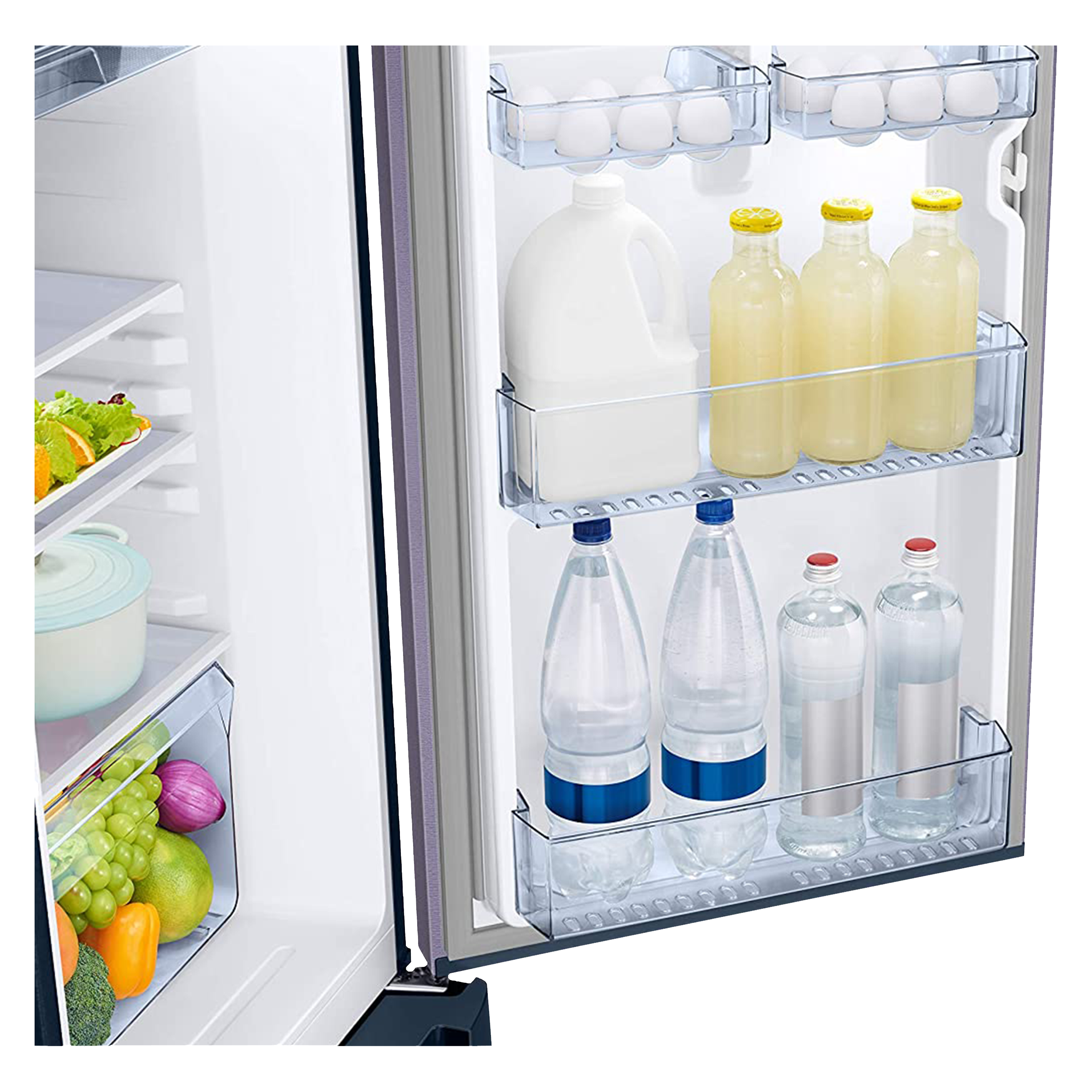 SAMSUNG 198 Liters 4 Star Direct Cool Single Door Refrigerator with Stabilizer Free Operation (RR21A2H2XUT/HL, Pebble Blue)_11