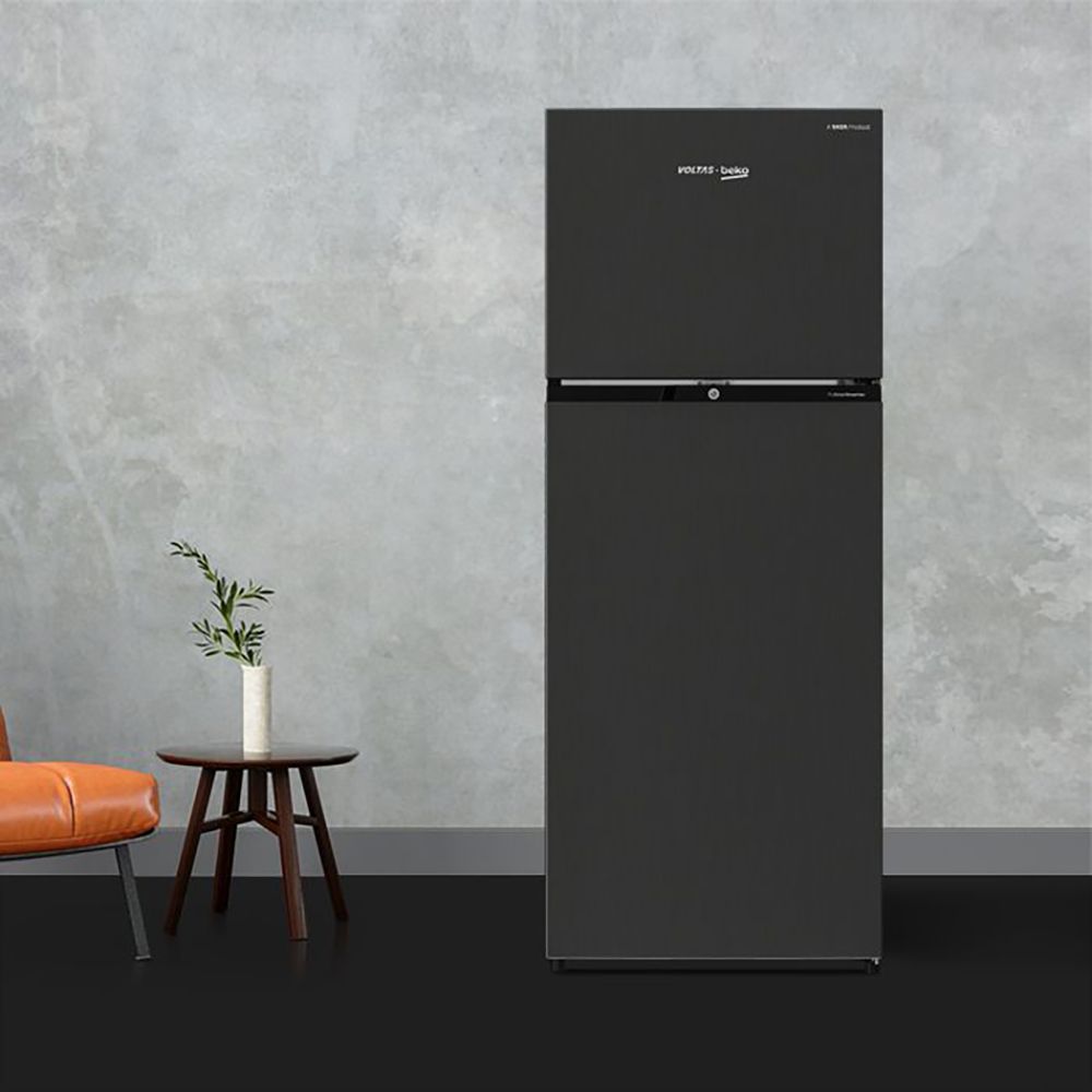 VOLTAS beko 275 Litres 2 Star Frost Free Double Door Refrigerator with NeoFrost Dual Cooling (RFF295D60/XBRXDIXXX/D60275, Wooden Black) VOLTAS beko 275 Litres 2 Star Frost Free Double Door Refrigerator with NeoFrost Dual Cooling (RFF295D60/XBRXDIXXX/D60275, Wooden Black)_10