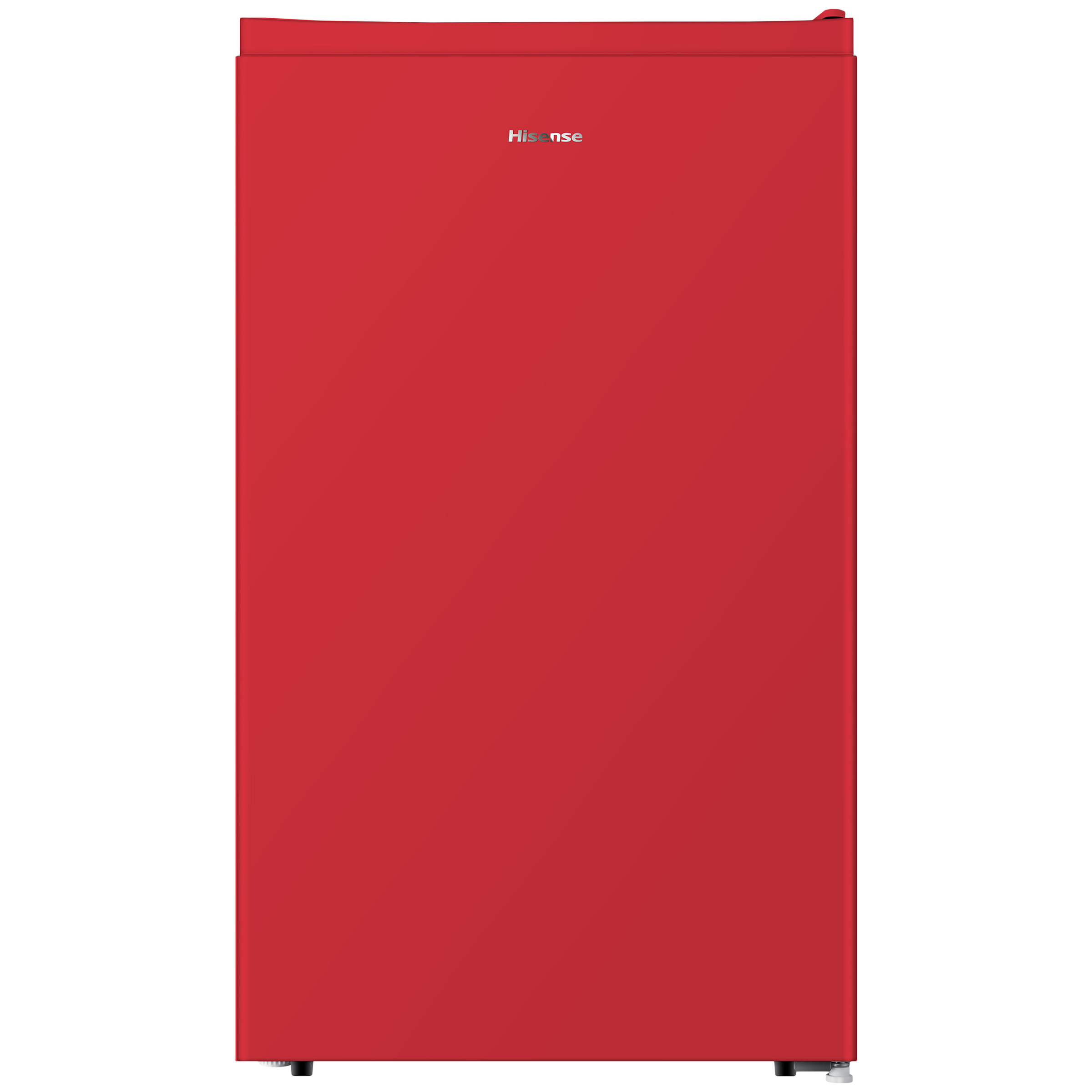 Hisense 94 Litres 2 Star Direct Cool Single Door Refrigerator with 2 Liters Beverage Storage (RR94D4SRN, Red)_1
