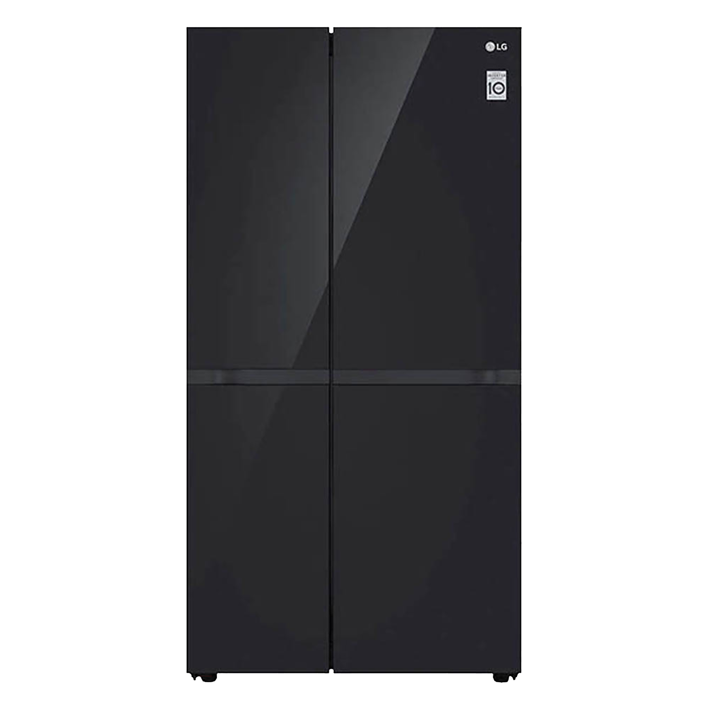 LG 694 Litres Frost Free Side by Side Refrigerator with Multi Air Flow System (GC-B257UGBM, Black Mirror) LG 694 Litres Frost Free Side by Side Refrigerator with Multi Air Flow System (GC-B257UGBM, Black Mirror)_1