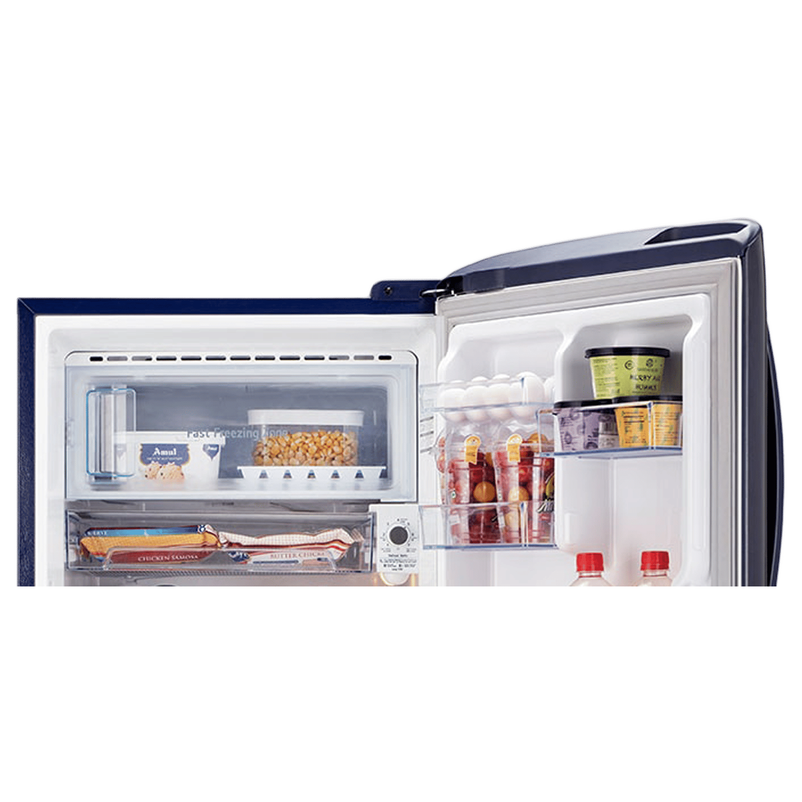 LG 204 Litres 5 Star Star Direct Cool Single Door Refrigerator with Antibacterial Gasket (GL-D211HBQZ, Blue Quartz) LG 204 Litres 5 Star Star Direct Cool Single Door Refrigerator with Antibacterial Gasket (GL-D211HBQZ, Blue Quartz)_8