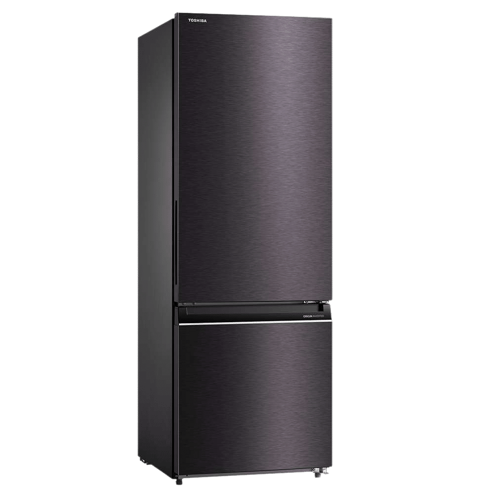 TOSHIBA 349 Litres 2 Star Frost Free Double Door Bottom Mount Refrigerator with Pure BIO Deodorizer (GR-RB423WE-PMI(37), Satin Grey)_8