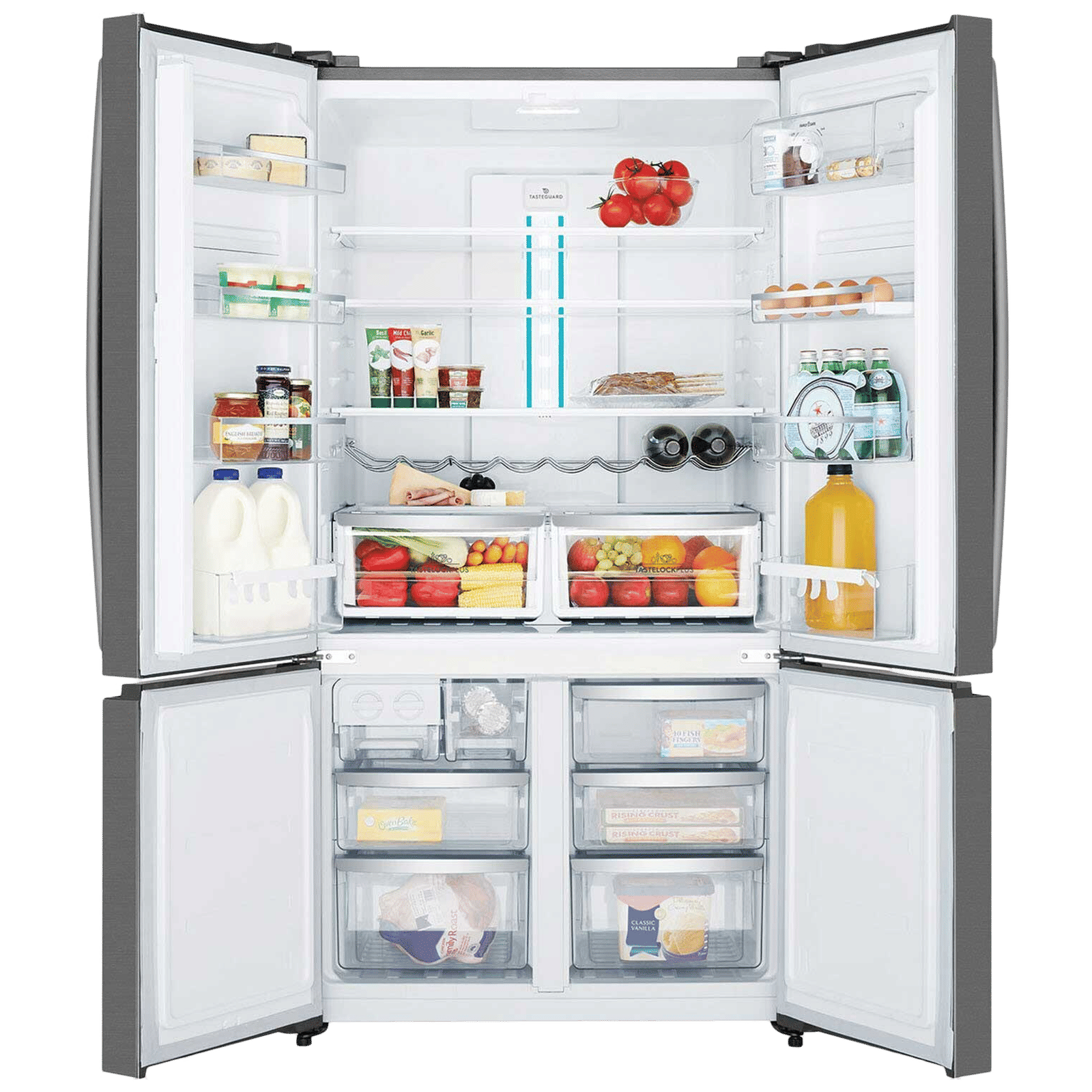 Electrolux UltimateTaste 700 461 Litres French Door Refrigerator with Twist and Serve Ice Maker (EQE6000A-B, Matte Dark Grey)_5