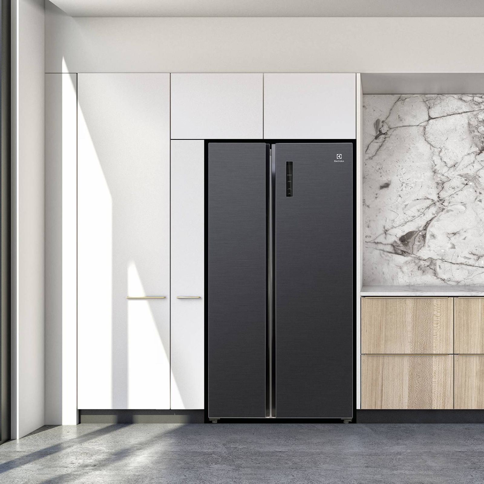 Electrolux UltimateTaste 700 545 Litres Frost Free Side by Side Refrigerator with NutriFresh Inverter Compressor (ESE5401-BIN. Matte Black Steel) Electrolux UltimateTaste 700 545 Litres Frost Free Side by Side Refrigerator with NutriFresh Inverter Compressor (ESE5401-BIN. Matte Black Steel)_9