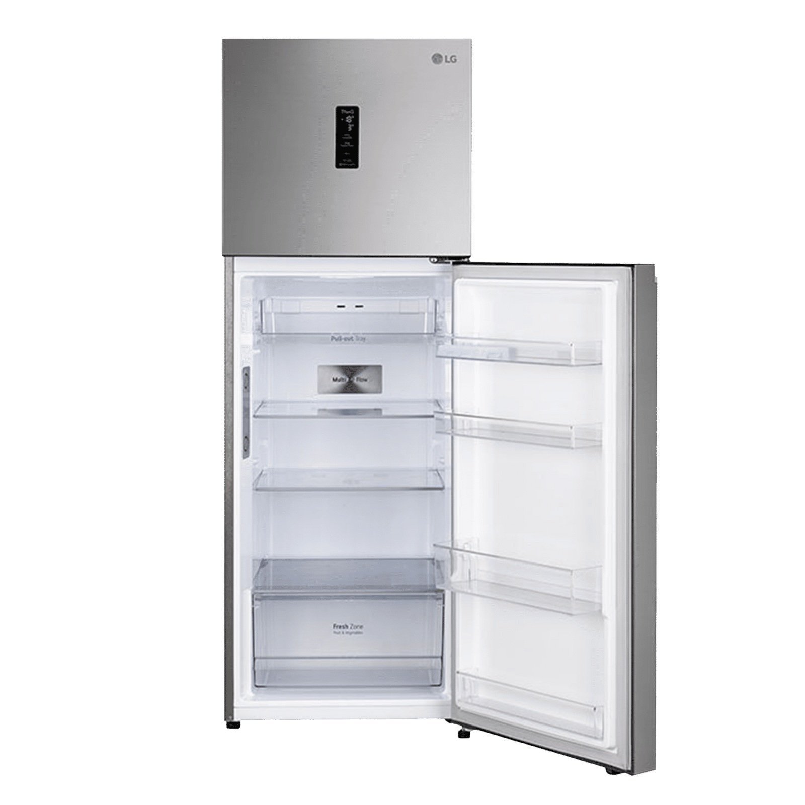 LG 322 Litres 2 Star Frost Free Double Door Convertible Refrigerator with Stabilizer Free Operation (GL-T342TPZY.APZZEBN, Shiny Steel) LG 322 Litres 2 Star Frost Free Double Door Convertible Refrigerator with Stabilizer Free Operation (GL-T342TPZY.APZZEBN, Shiny Steel)_18