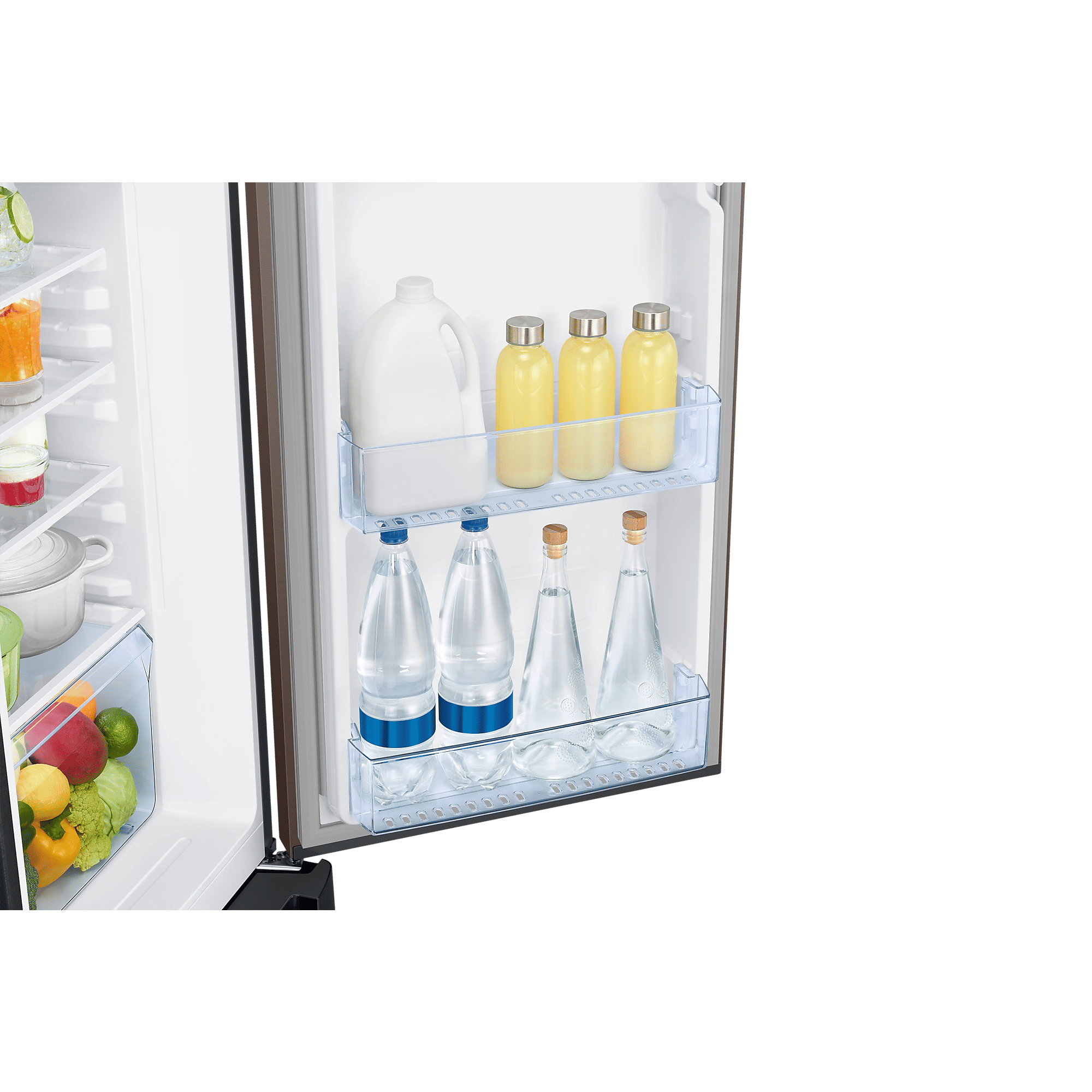 SAMSUNG 225 Litres 4 Star Direct Cool Single Door Refrigerator with Antibacterial Gasket (RR23B2H2XDX/HL, Luxe Brown)_10