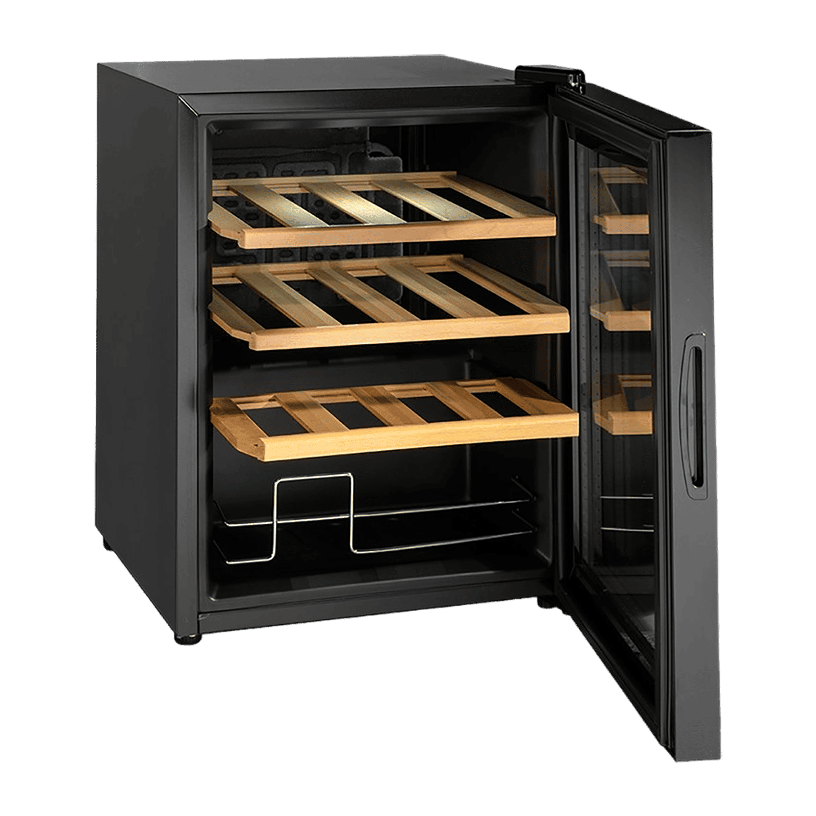 KAFF KWC 42 Litres 16 Bottles Wine Cooler (Child Lock, WC42BW, Black)_6