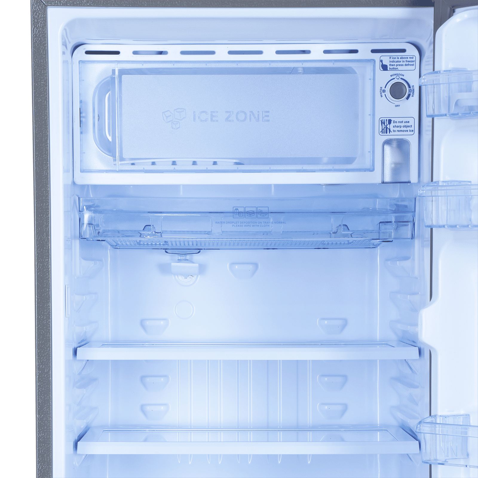 Croma 165 Litres 2 Star Direct Cool Single Door Refrigerator with Anti Fungal Gasket ( Criss Cross Metallic Grey)_19