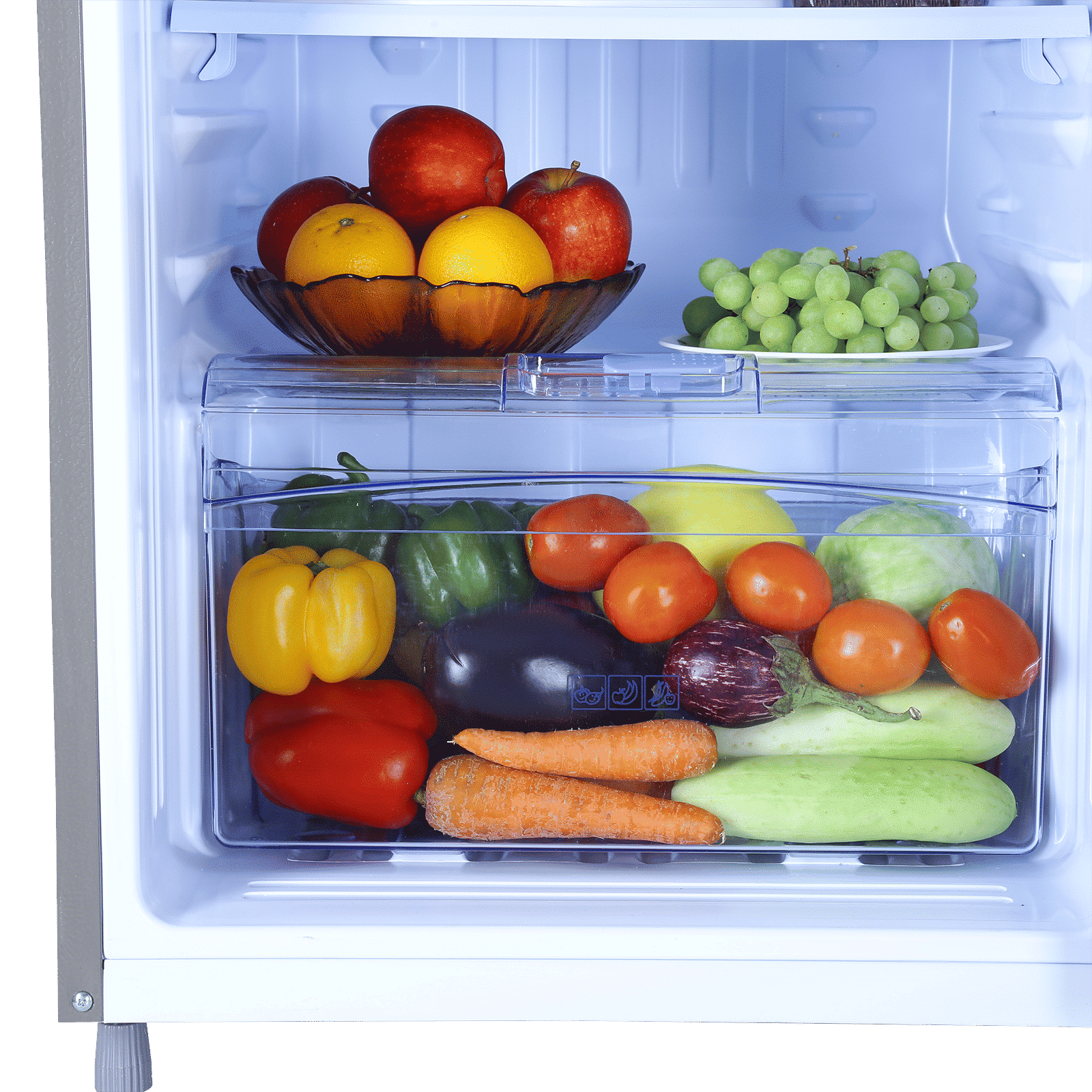 Croma 185 Litres 2 Star Direct Cool Single Door Refrigerator with Anti Fungal Gasket ( Criss Cross Metallic Grey) Croma 185 Litres 2 Star Direct Cool Single Door Refrigerator with Anti Fungal Gasket ( Criss Cross Metallic Grey)_13
