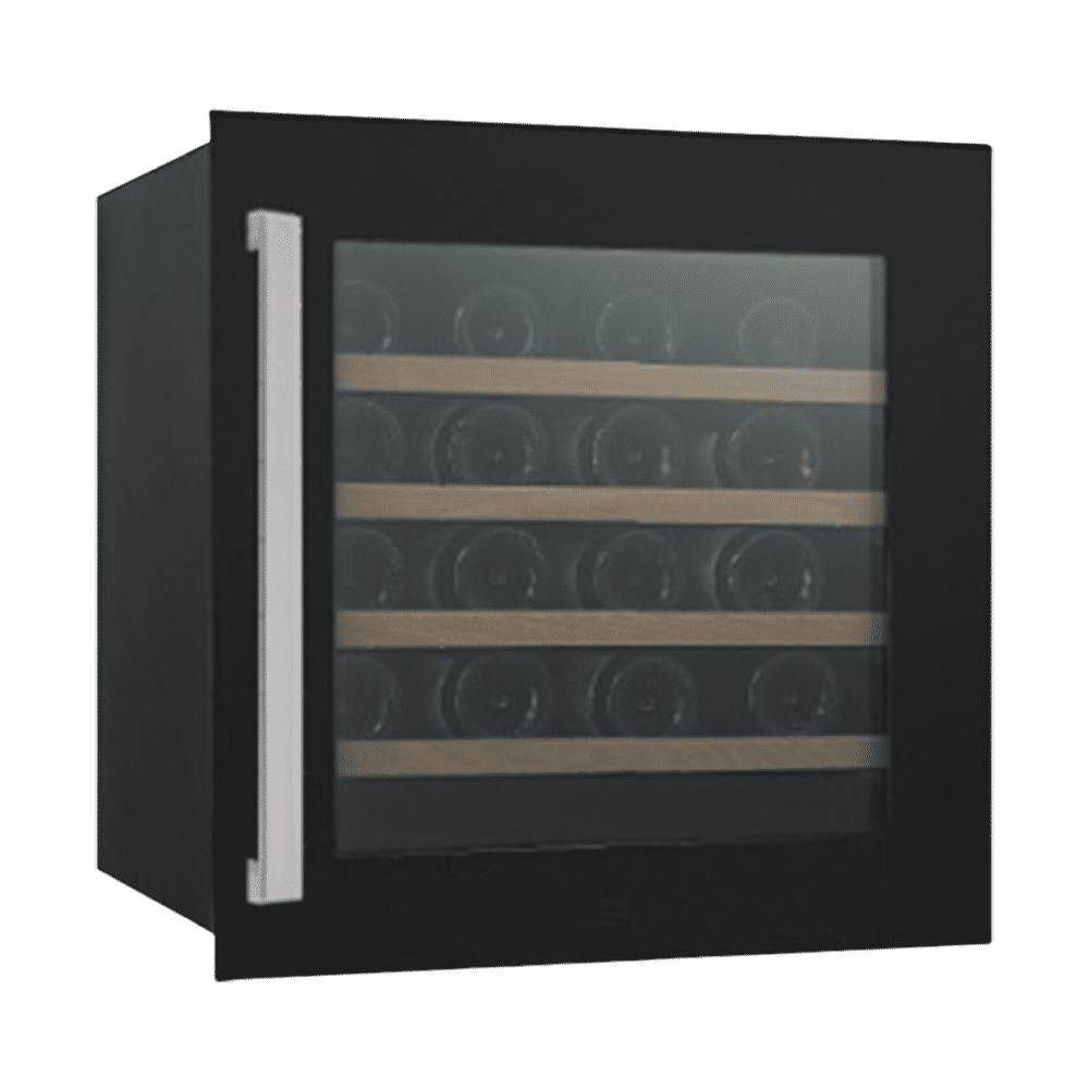 KAFF 92 Litres 36 Bottles Wine Cooler (Inner Glass with UV Protection, WC92BI, Black) KAFF 92 Litres 36 Bottles Wine Cooler (Inner Glass with UV Protection, WC92BI, Black)_1