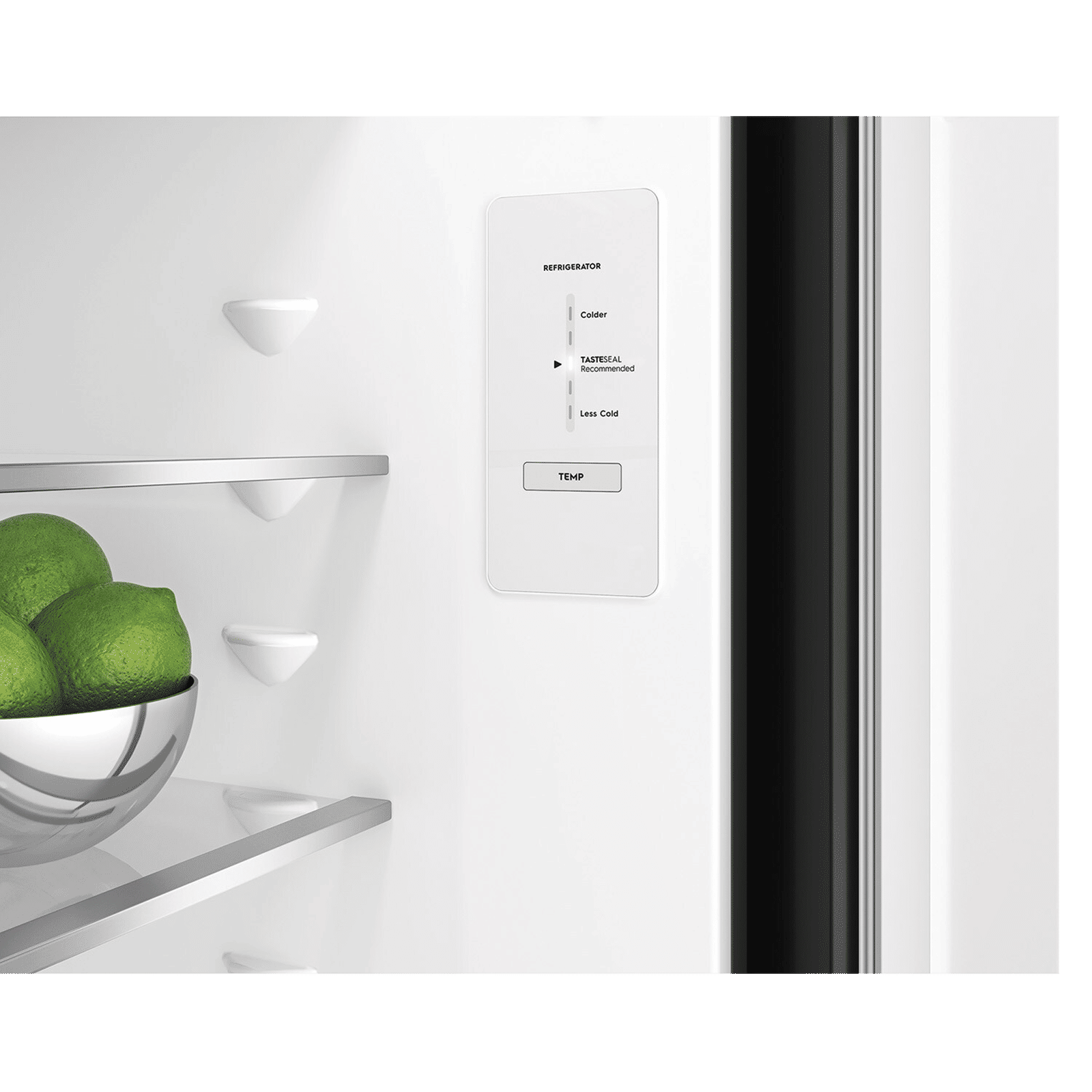 Electrolux UltimateTaste 300 341 Litres 2 Star Frost Free Double Door Refrigerator with Door Alarm (ETB3700K-H, Glossy Black Steel)_7