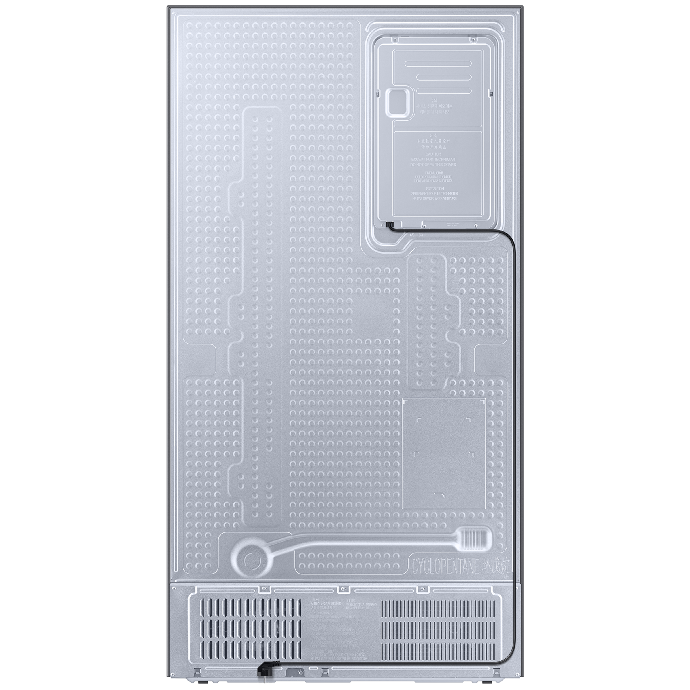 SAMSUNG 653 Litres 3 Star Side by Side Convertible Refrigerator with AI Energy Mode (RS76CG8113B1HL, Black DOI)_8