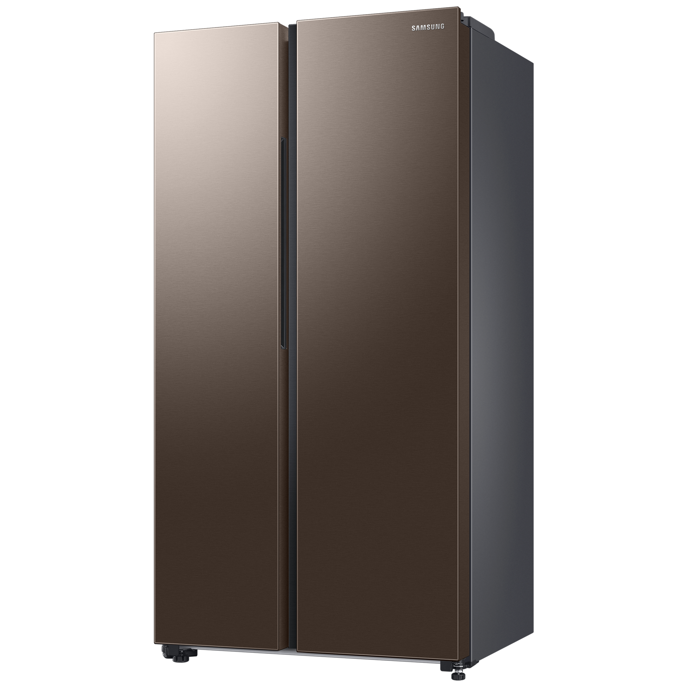 SAMSUNG 644 Litres 3 Star Auto Defrost Side by Side Refrigerator with Twin Cooling Plus (RS76CG8133DXHL, Luxe Brown)_4