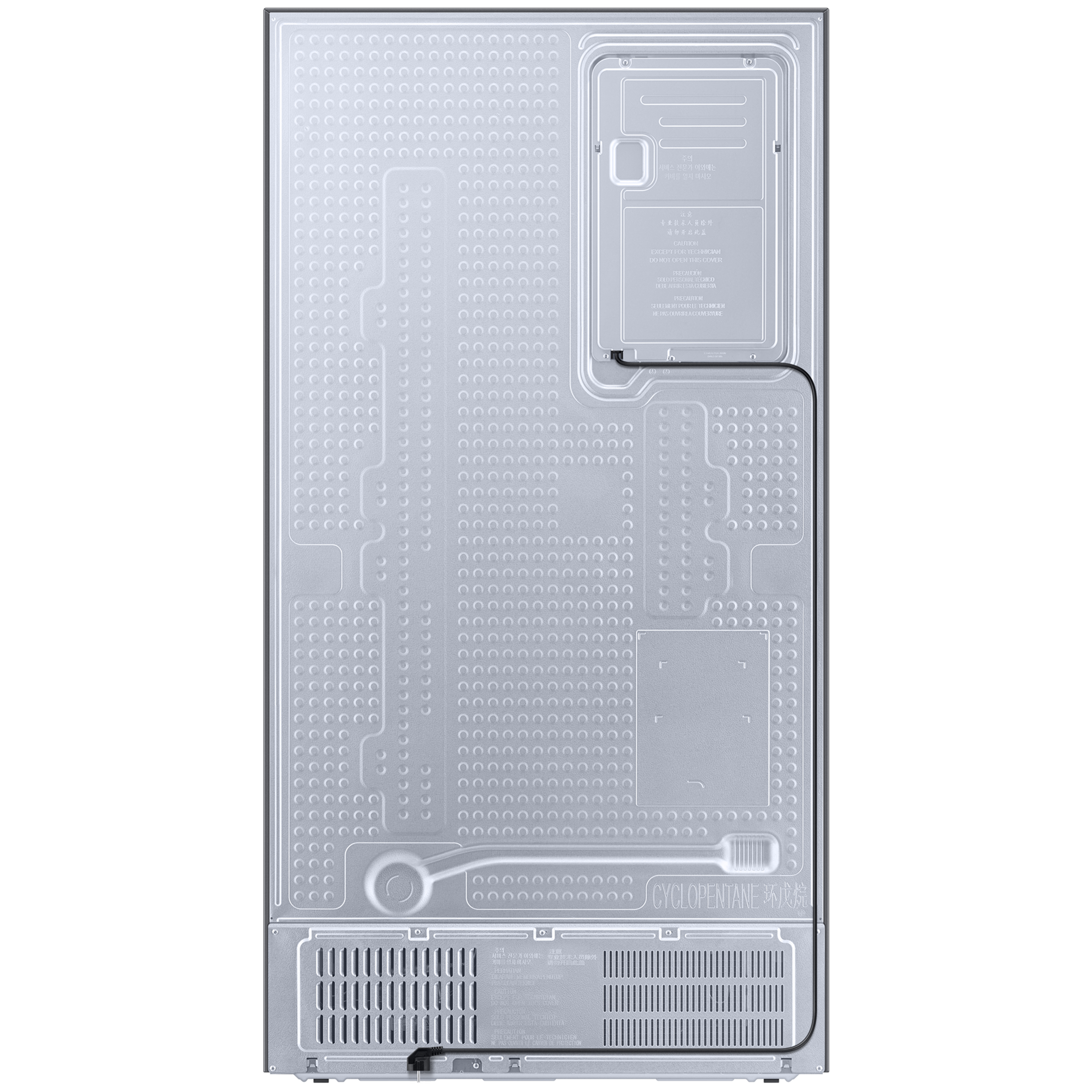 SAMSUNG 633 Litres 3 Star Auto Defrost Side by Side Convertible Refrigerator with Twin Cooling Plus (RS78CG8543SLHL, EZ Clean Steel)_9