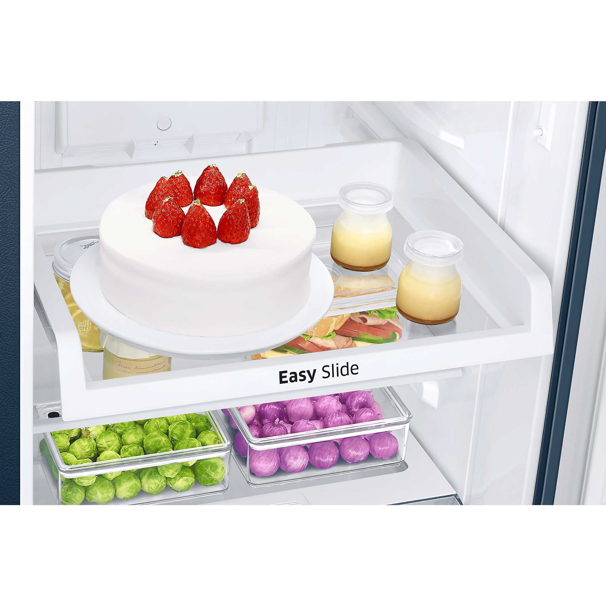 SAMSUNG 236 Litres 2 Star Frost Free Double Door Refrigerator with Digital Inverter Technology (RT28C3122CU/HL, Camellia Blue)_13