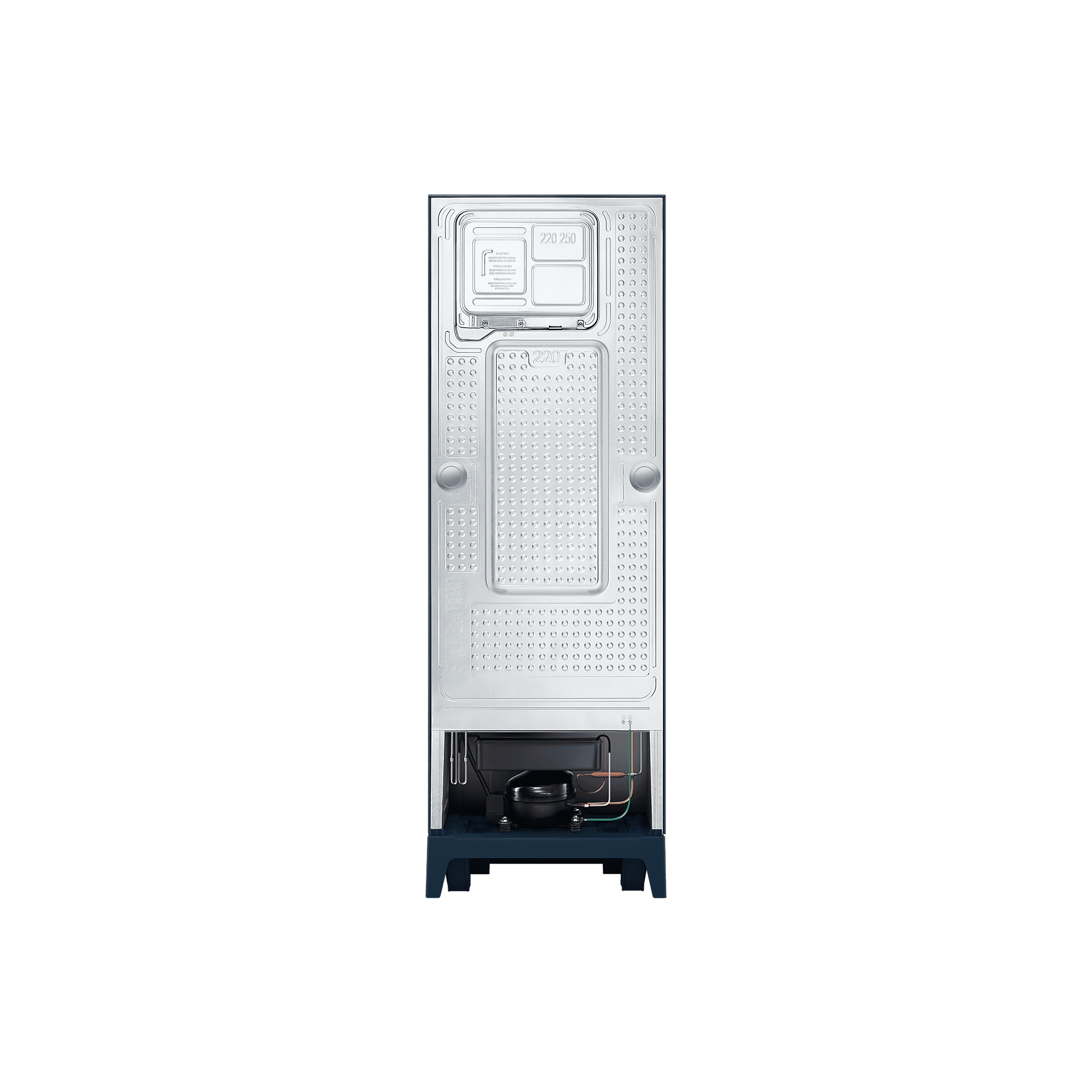 SAMSUNG 236 Litres 2 Star Frost Free Double Door Refrigerator with Digital Inverter Technology (RT28C3122CU/HL, Camellia Blue)_9