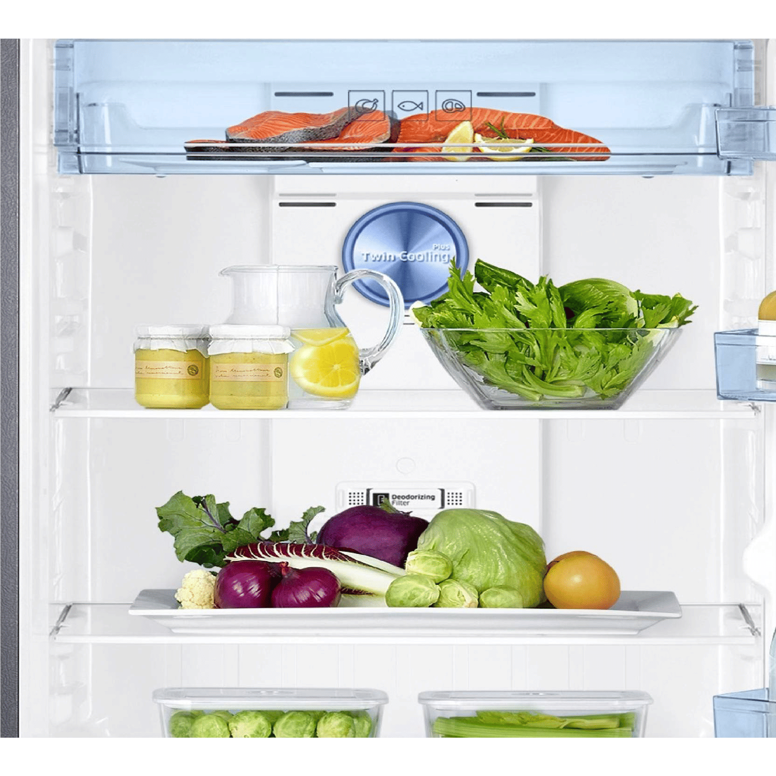 SAMSUNG 363 Litres 2 Star Frost Free Double Door Convertible Refrigerator with Digital Inverter Technology (RT39C5532BS/HL, Black Inox) SAMSUNG 363 Litres 2 Star Frost Free Double Door Convertible Refrigerator with Digital Inverter Technology (RT39C5532BS/HL, Black Inox)_7