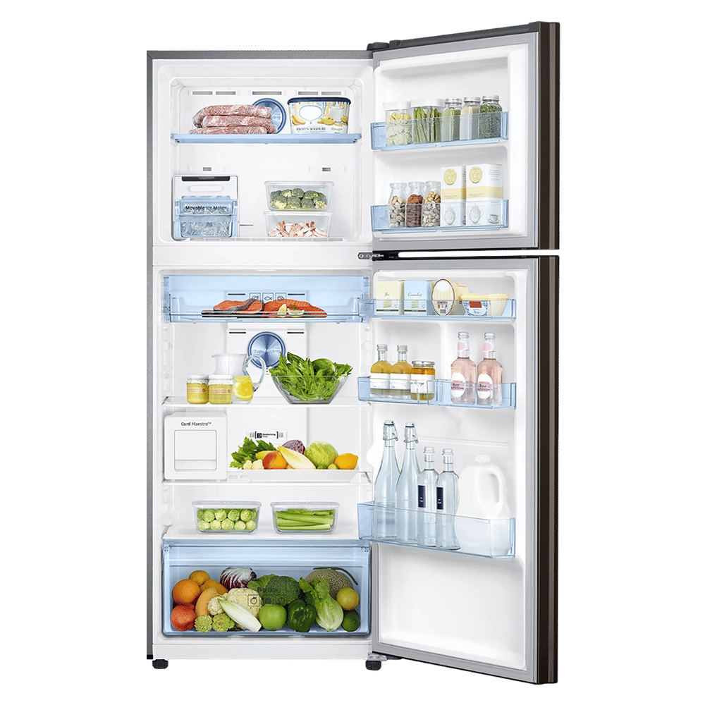 SAMSUNG 355 Litres 2 Star Frost Free Double Door Convertible Refrigerator with Twin Cooling Plus (RT39C5C32DX/HL, Black Inox) SAMSUNG 355 Litres 2 Star Frost Free Double Door Convertible Refrigerator with Twin Cooling Plus (RT39C5C32DX/HL, Black Inox)_5