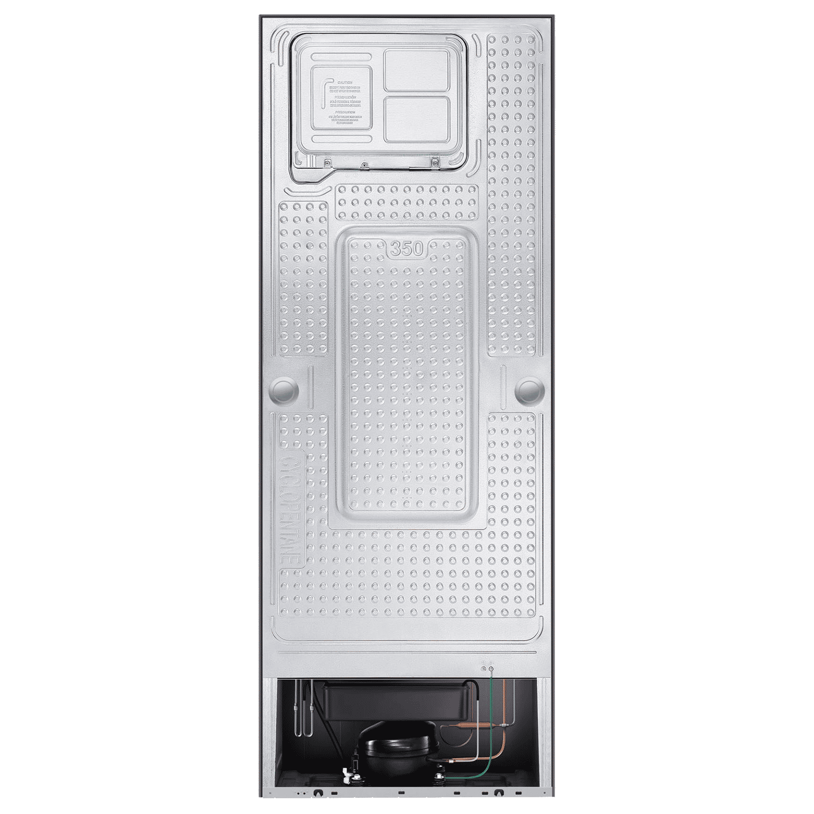 SAMSUNG 355 Litres 2 Star Frost Free Double Door Convertible Refrigerator with Twin Cooling Plus (RT39C5C32DX/HL, Black Inox) SAMSUNG 355 Litres 2 Star Frost Free Double Door Convertible Refrigerator with Twin Cooling Plus (RT39C5C32DX/HL, Black Inox)_9