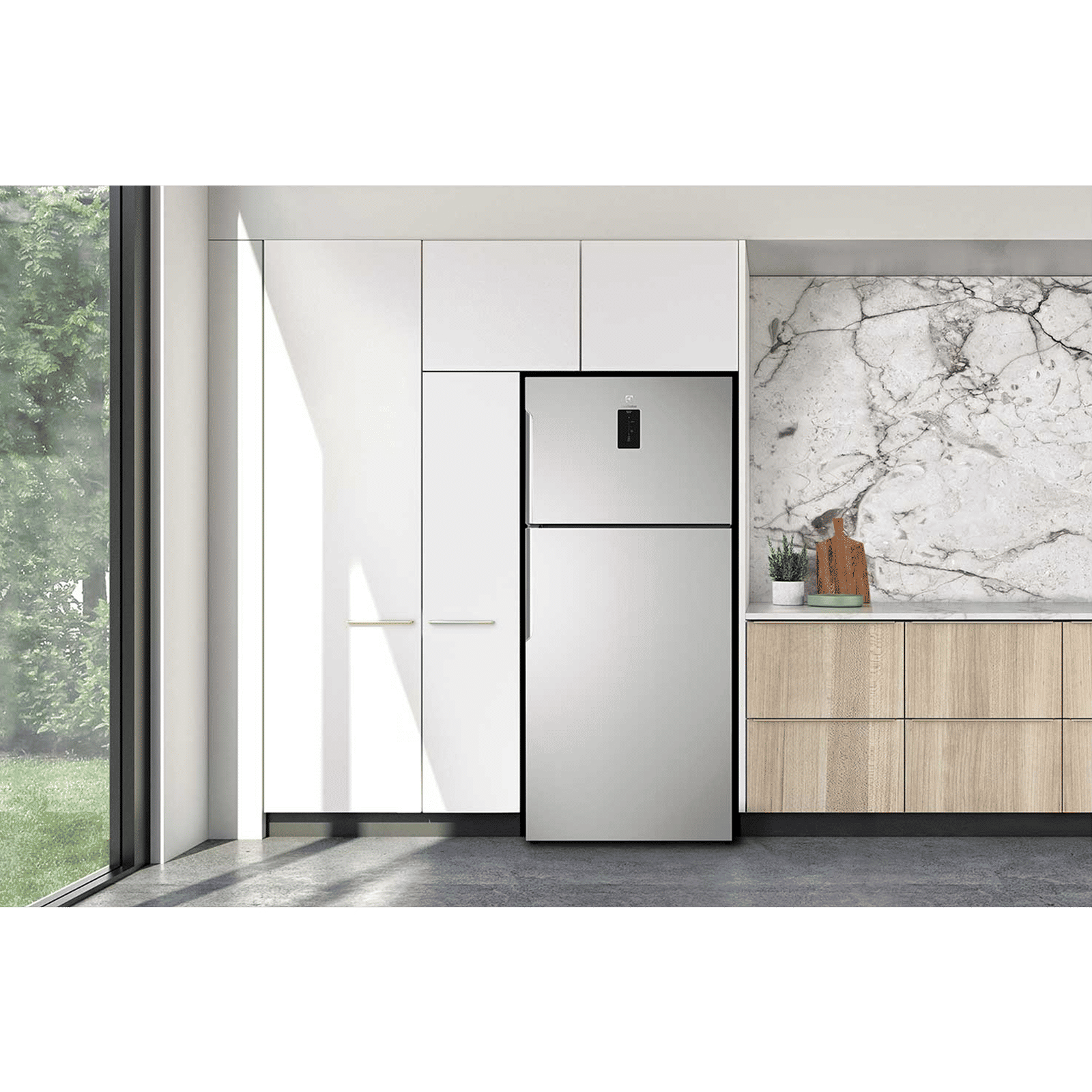 Electrolux UltimateTaste 500 537 Litres 1 Star Frost Free Double Door Refrigerator with Door Alarm (ETE5700C-A, Arctic Silver Steel)_12