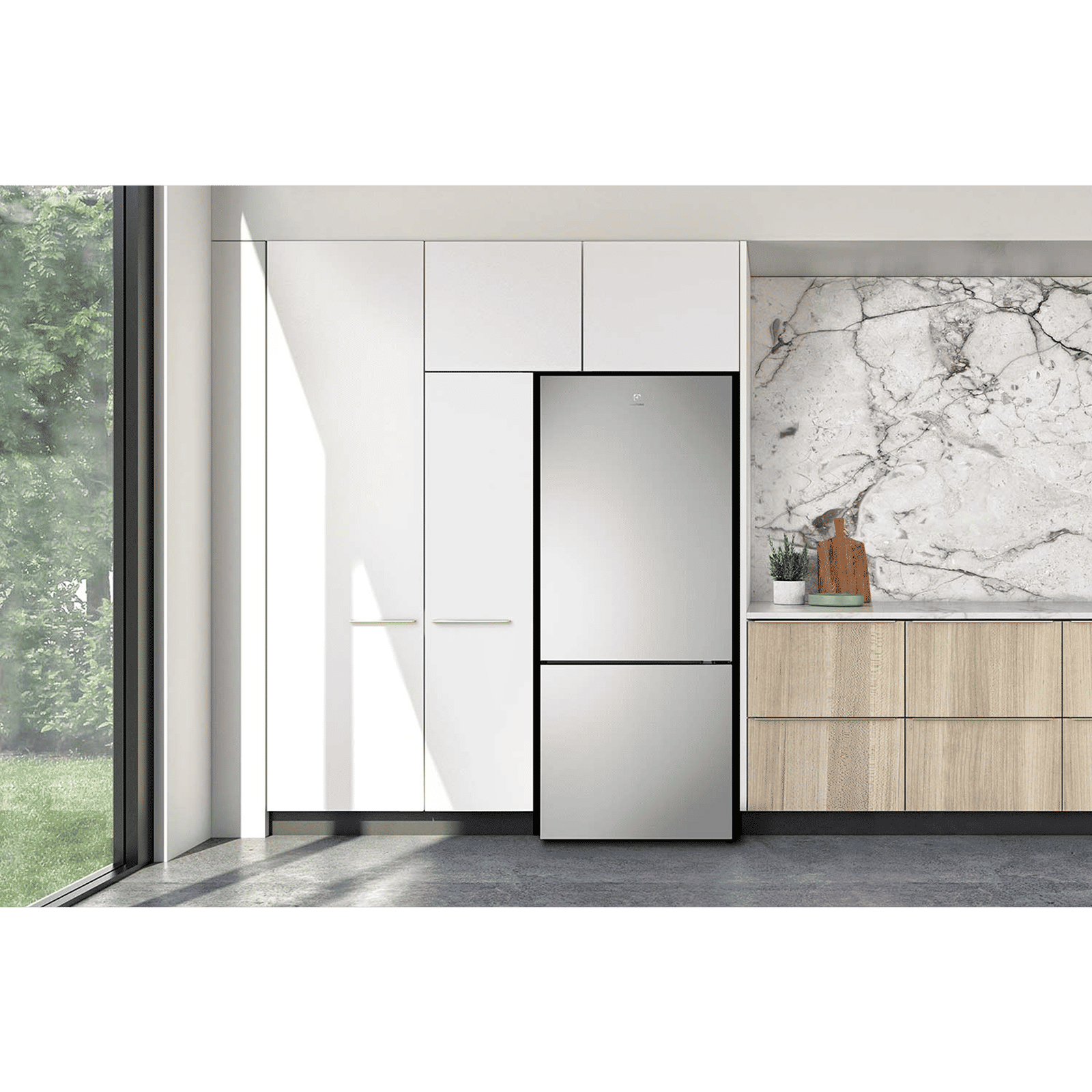Electrolux UltimateTaste 500 425 Litres 1 Star Frost Free Double Door Bottom Mount Refrigerator with Door Alarm (EBE4502C-S, Stainless Steel)_10